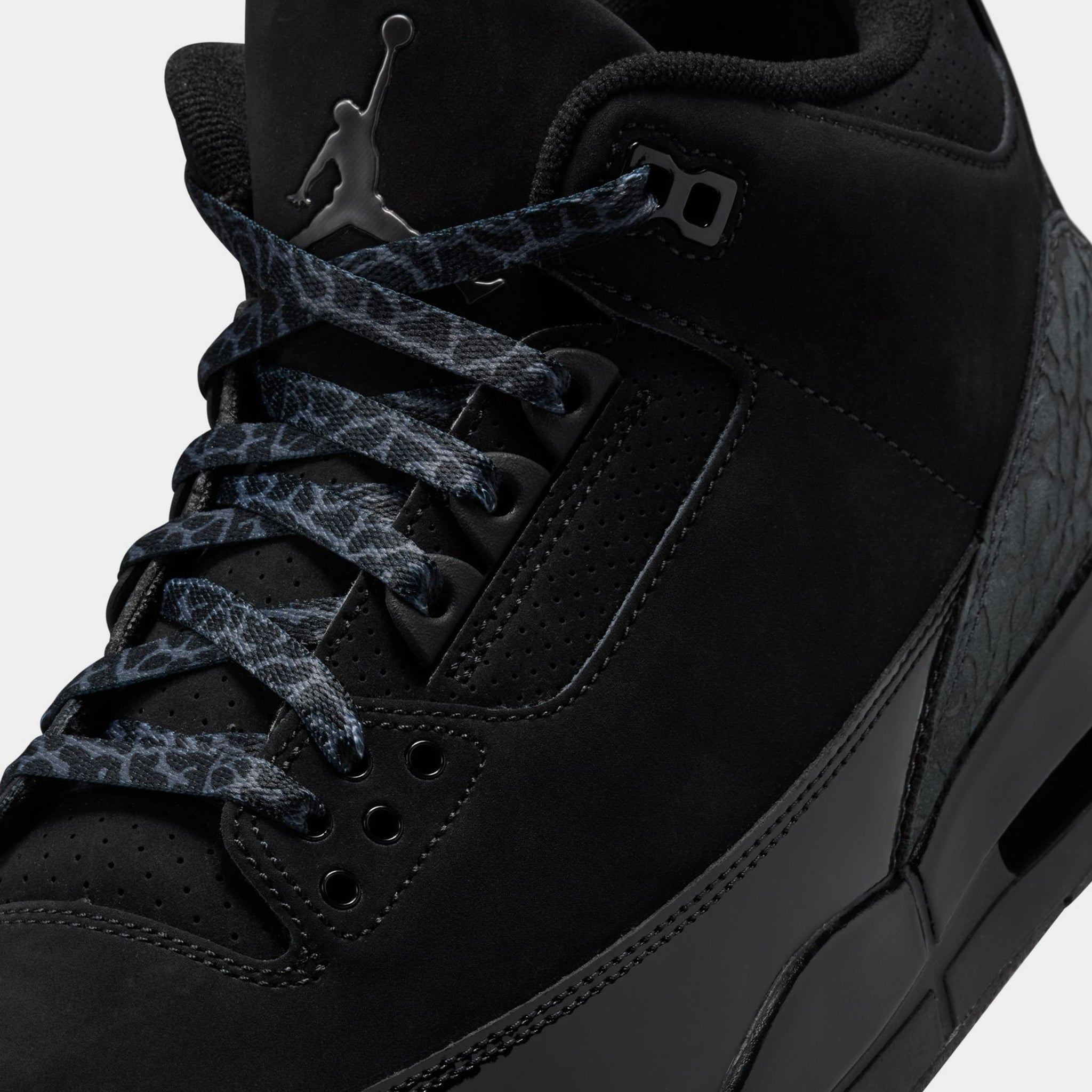 Jordan Air Jordan 3 Retro Black Cat Mens Lifestyle Shoes Black Dark Charcoal CT8532 001 Shoe Palace