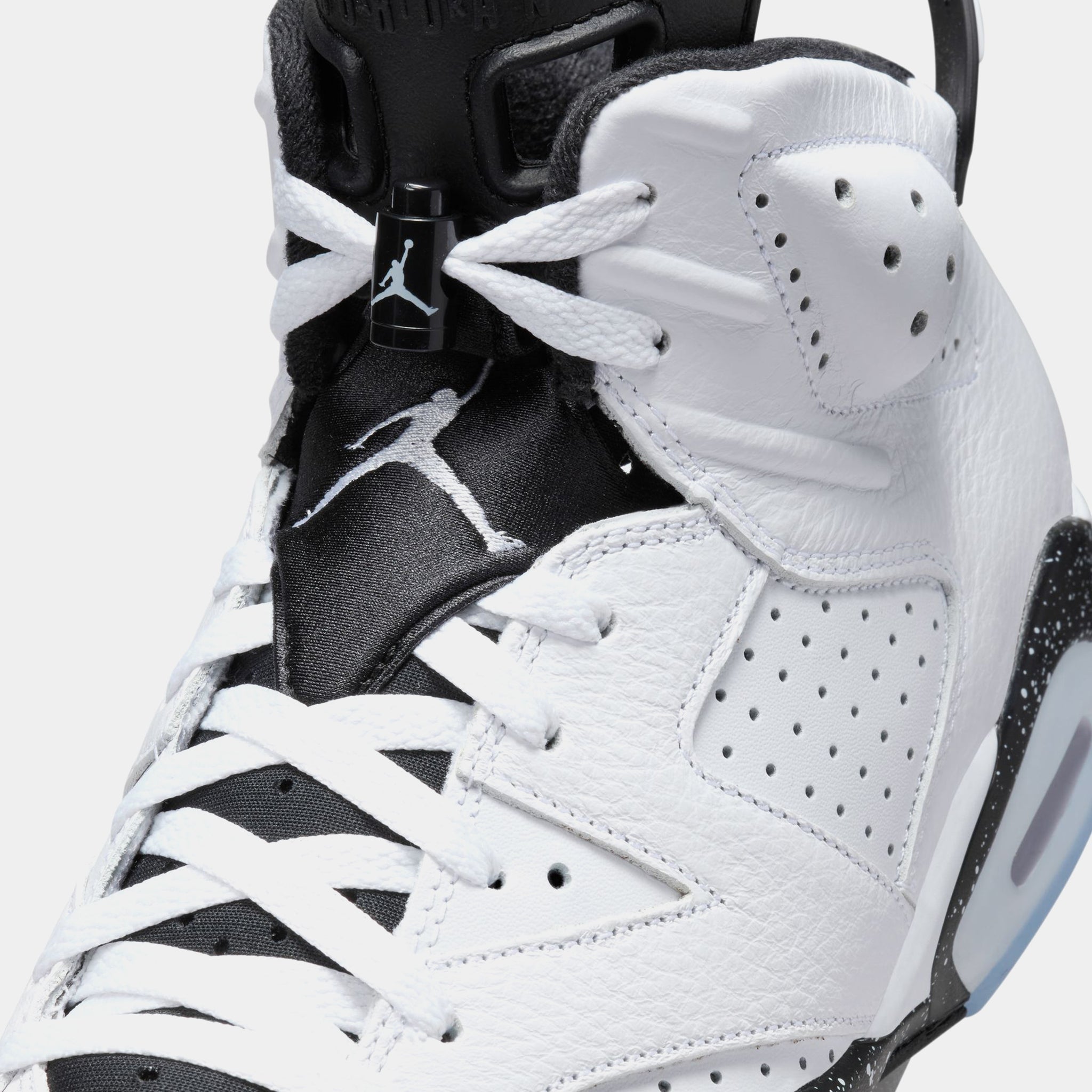 Jordan Air Jordan 6 Retro White u0026 Black Mens Lifestyle Shoes White Black  CT8529-112 – Shoe Palace