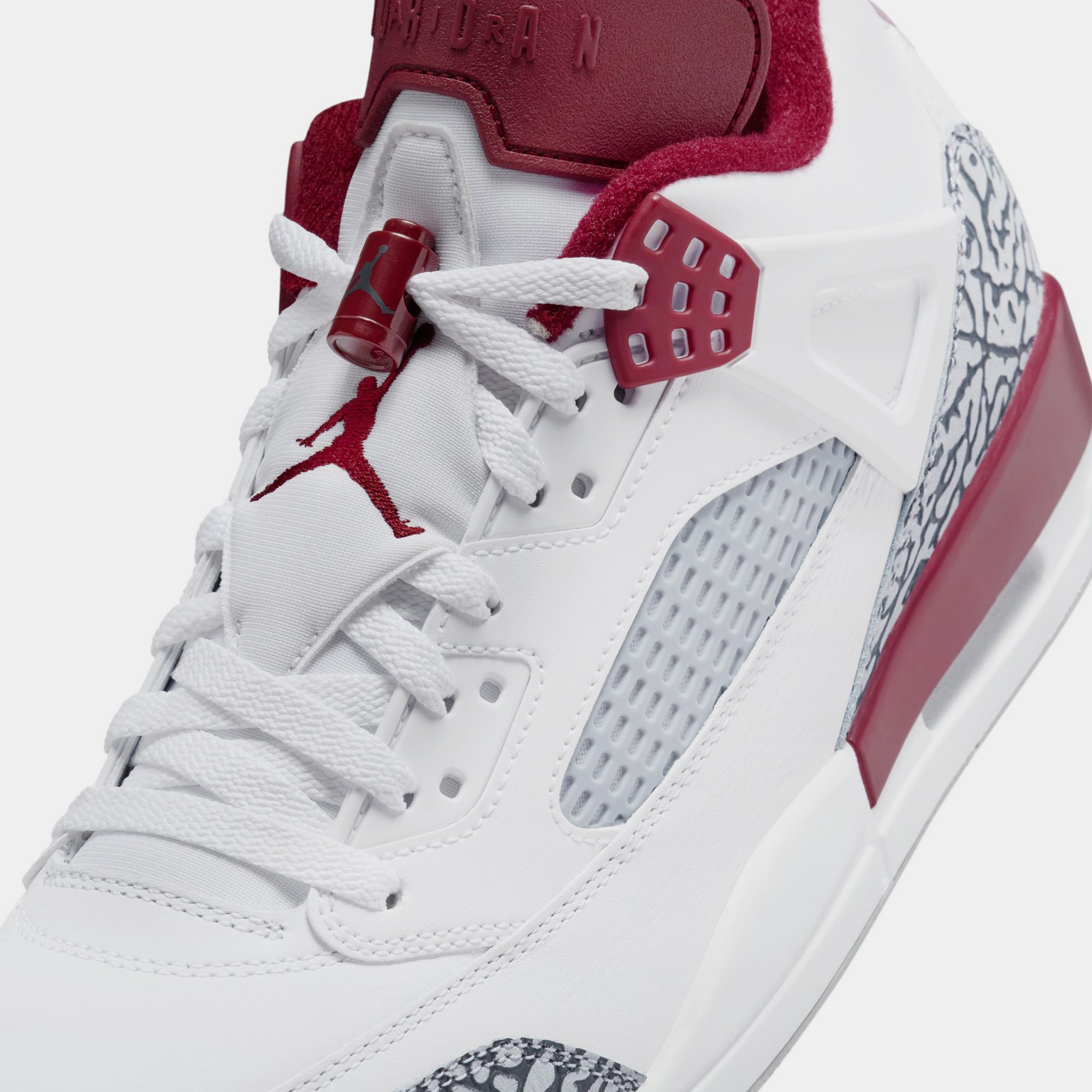 Jordan Spizike Low Mens Basketball Shoes White Wolf Grey Anthracite Team Red FQ1759 106 Shoe Palace