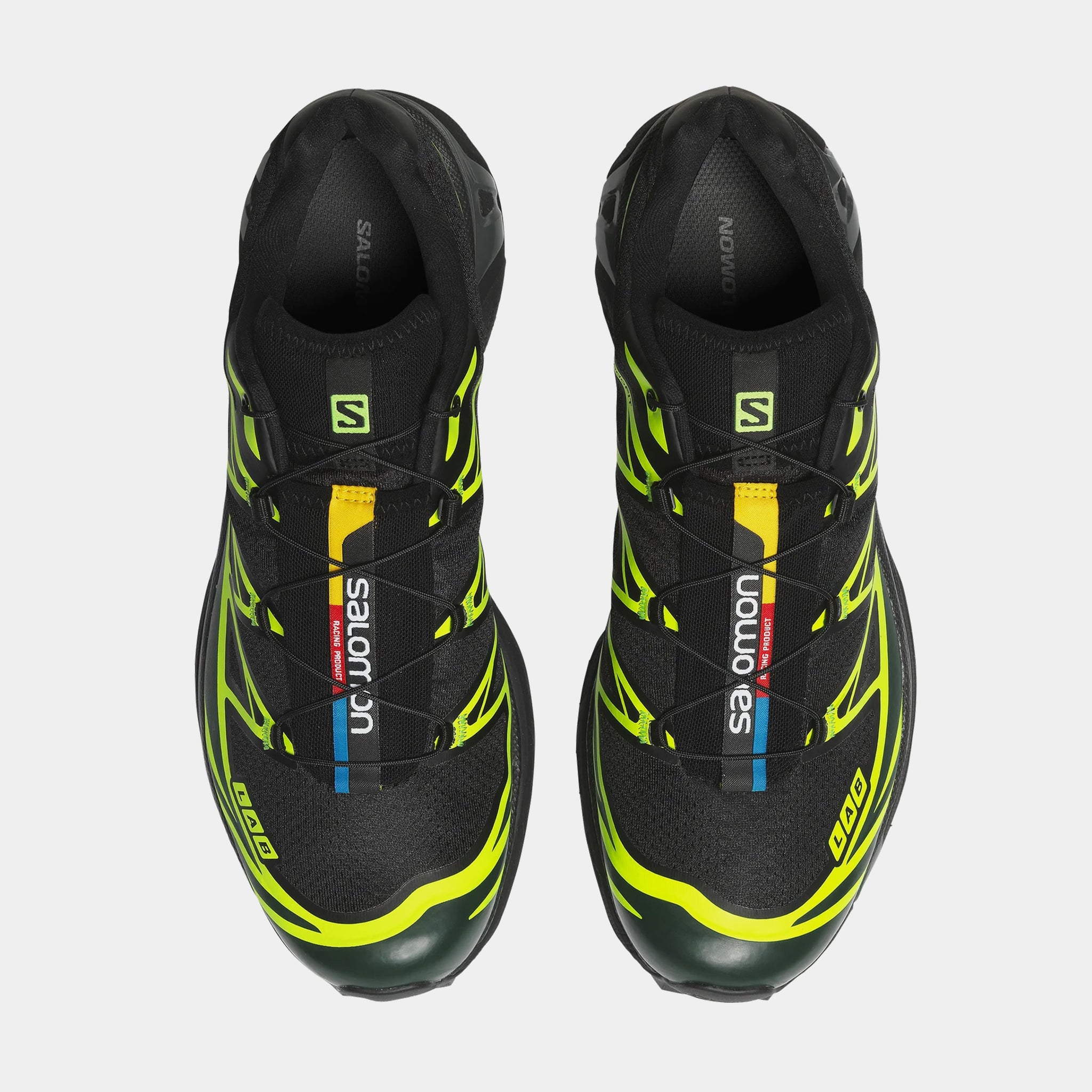 XT 6 Neon Tokyo Green Gecko Mens Running Shoes Black Green Gecko