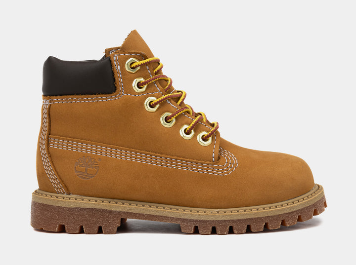 Timberland 6 Inch Wide Premium Mens Boot Wheat TB1100617131 W Shoe Palace