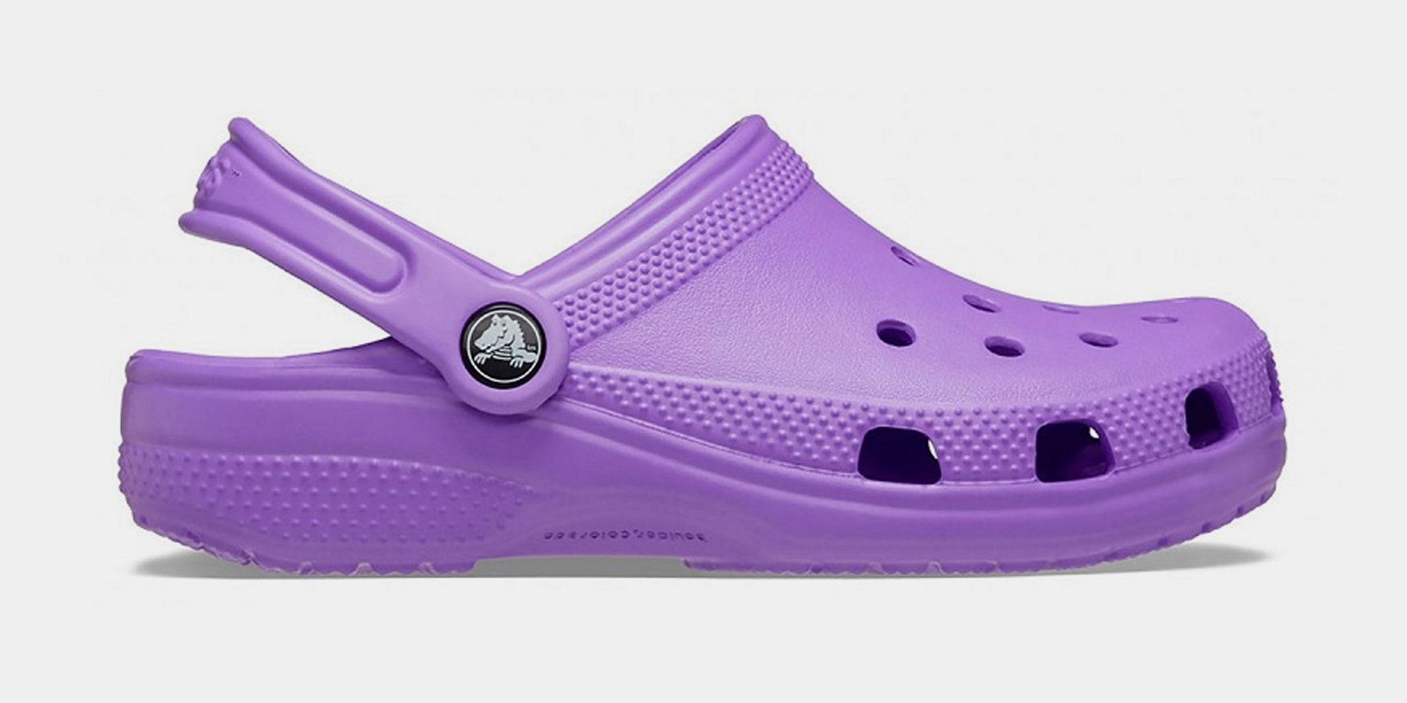 Purple crocs for fashion toddlers