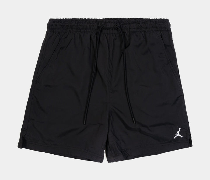 All black jordan shorts best sale