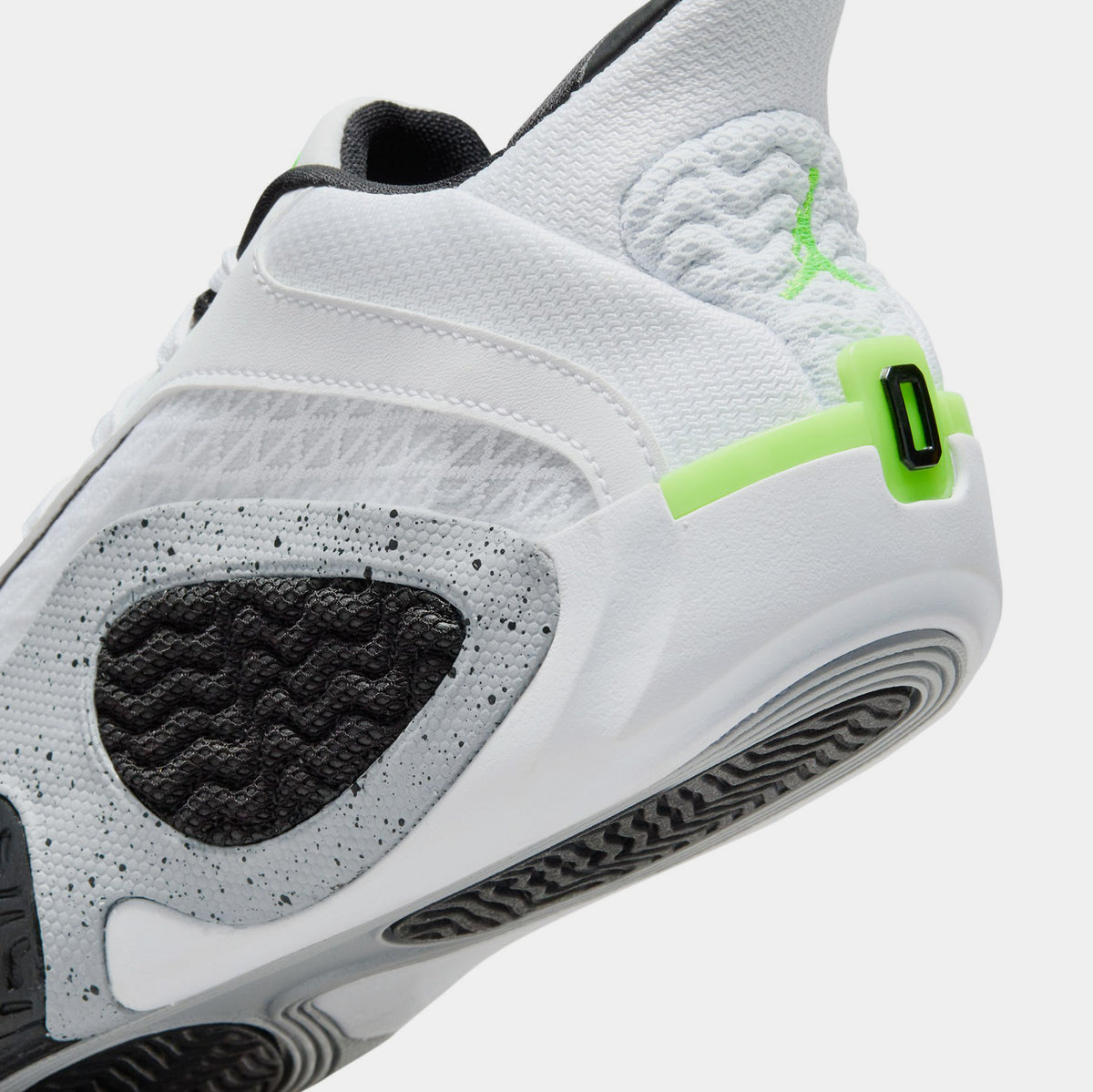 Jordan Tatum 2 Grade School Basketball Shoes White Electric Green Black ...