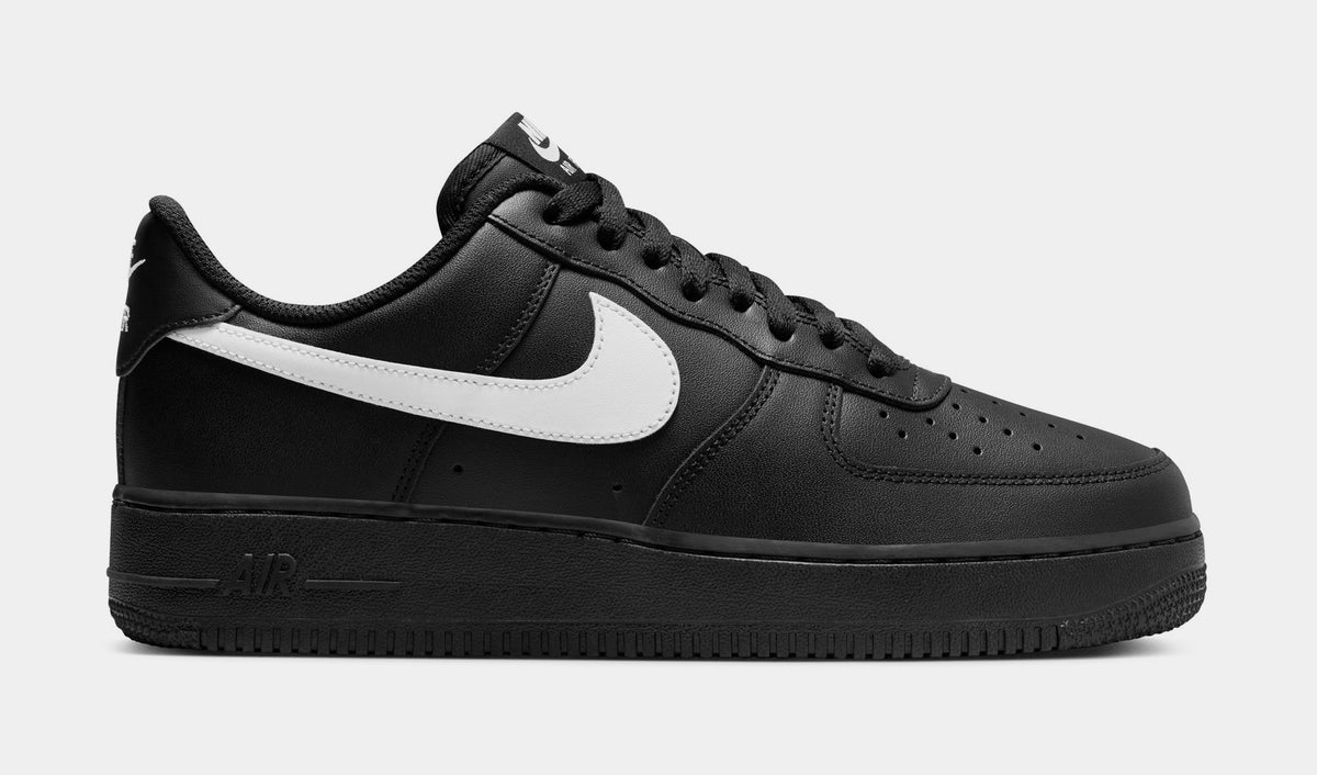 Nike Air Force 1 '07 LV8 Mens Lifestyle Shoes Black White FZ0627-010 ...