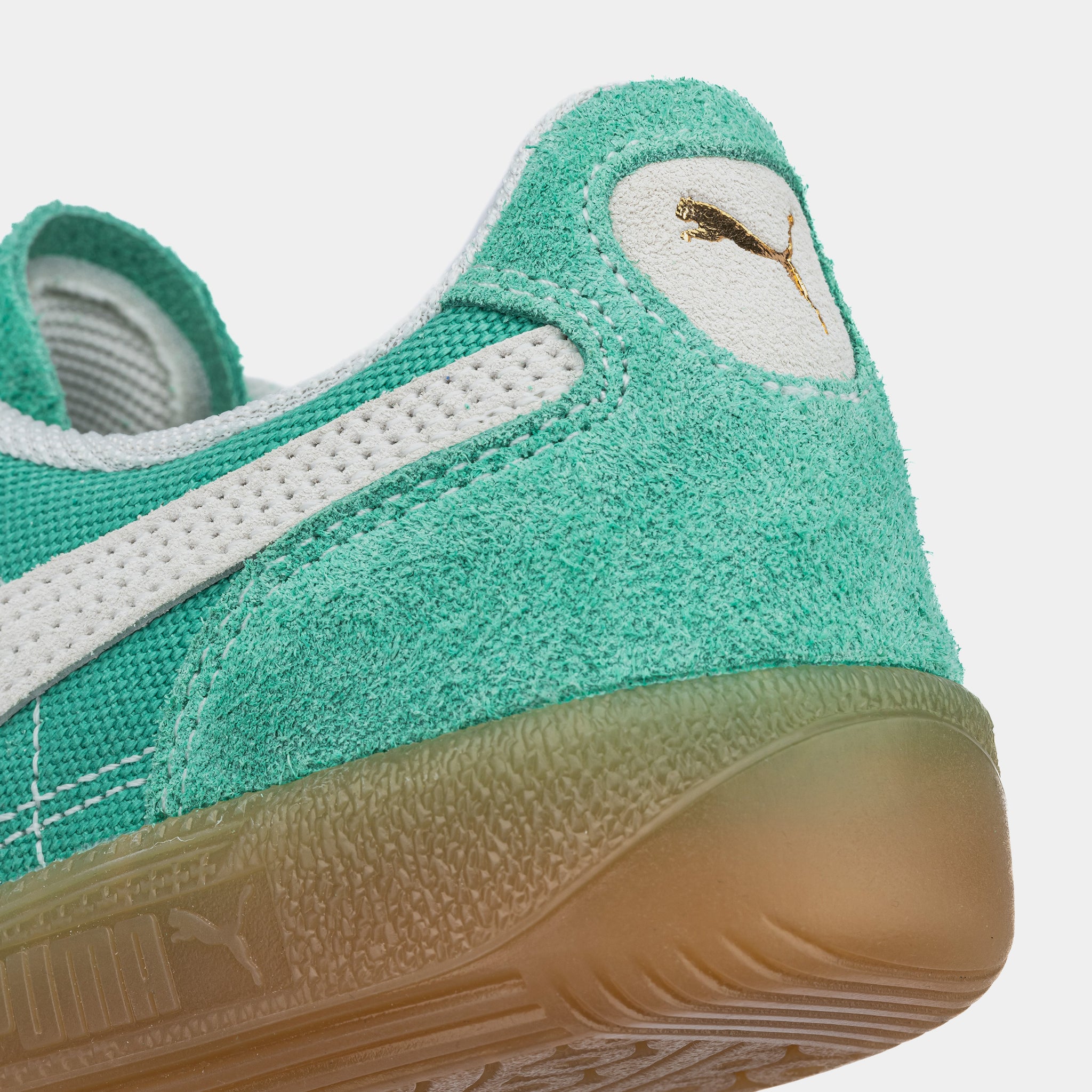 Puma Women s Green Palermo Vintage Sneakers Size 7