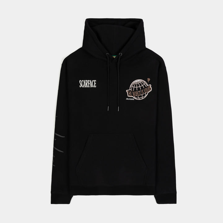 The Crow x SP SP x The Crow 1994 Pullover Mens Hoodie Black White