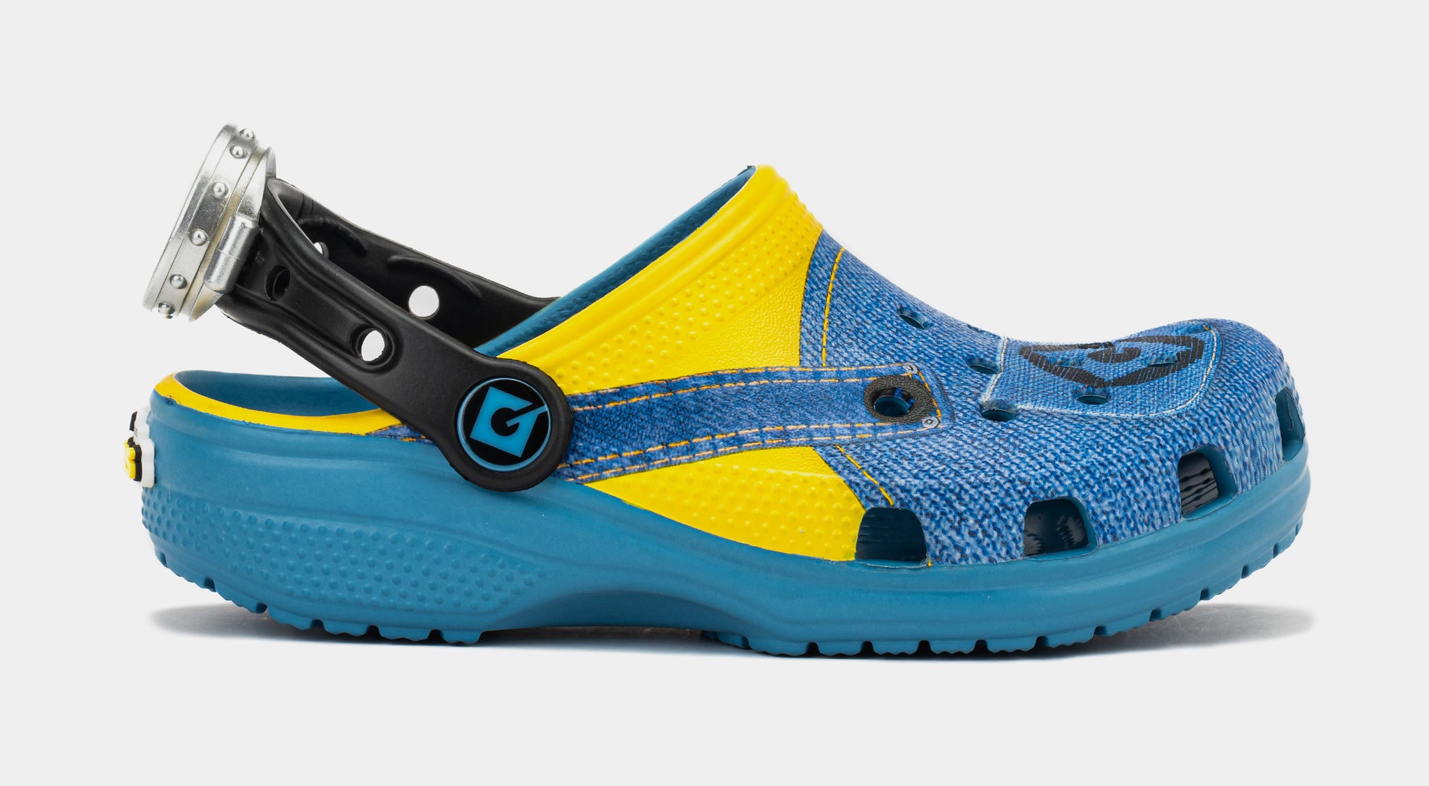 Blue fashion post malone crocs