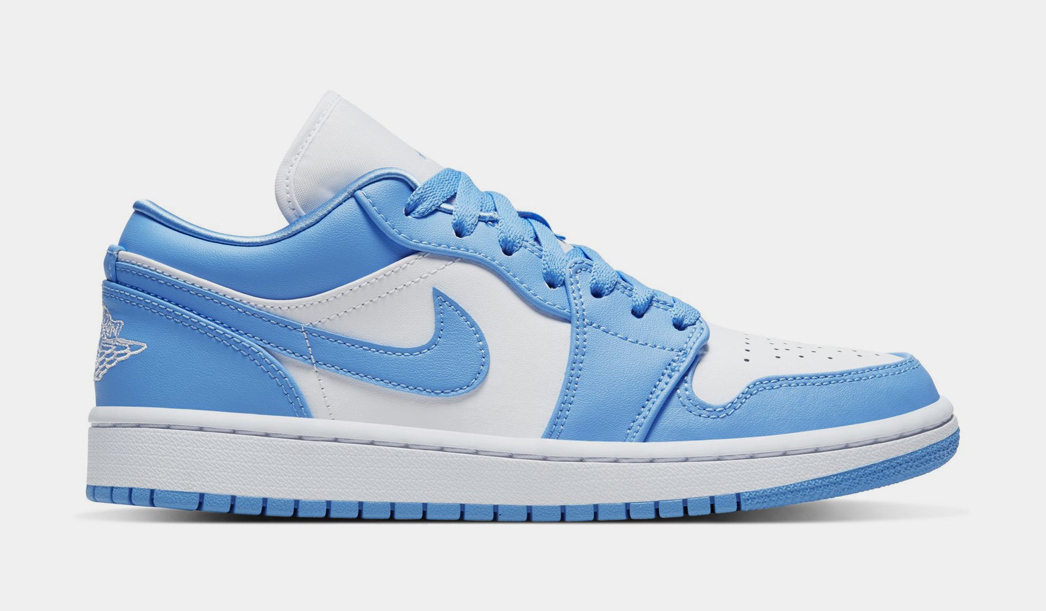 Jordan Air Jordan 1 Low UNC Womens Lifestyle Shoes University Blue White AO9944 441 Shoe Palace