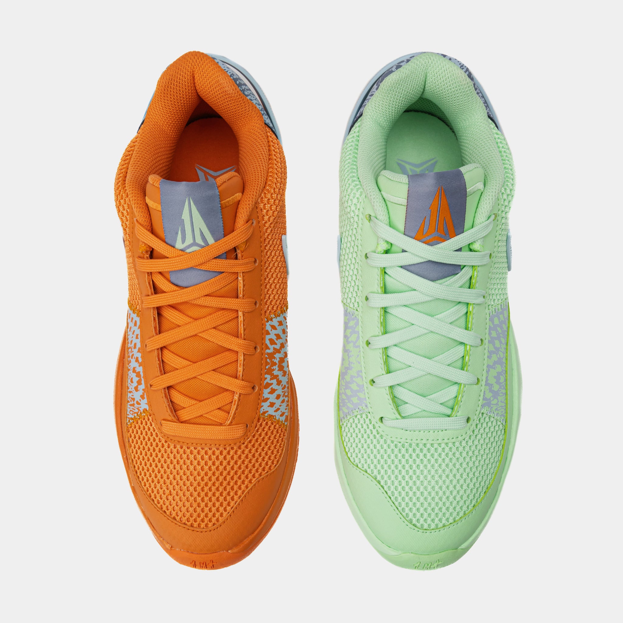 Ja 1 Day Mens Basketball Shoes (Mandarin/Multi Color/Vapor Green)