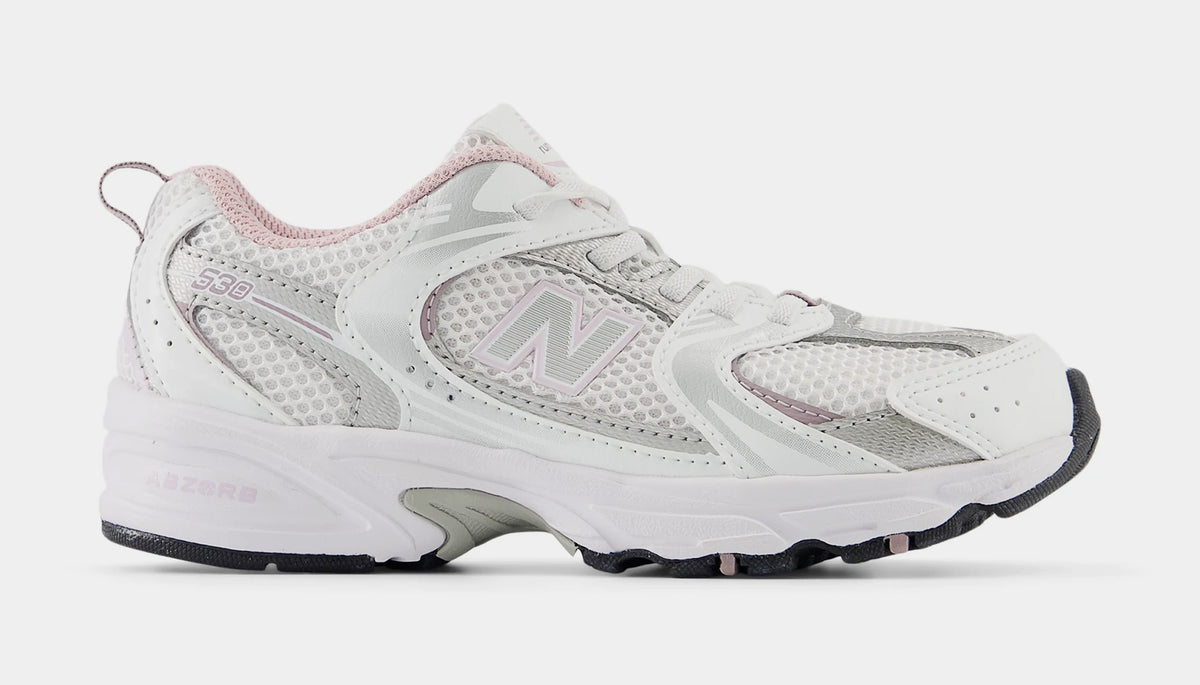 new balance 530 unisex sneakers white mid century pink