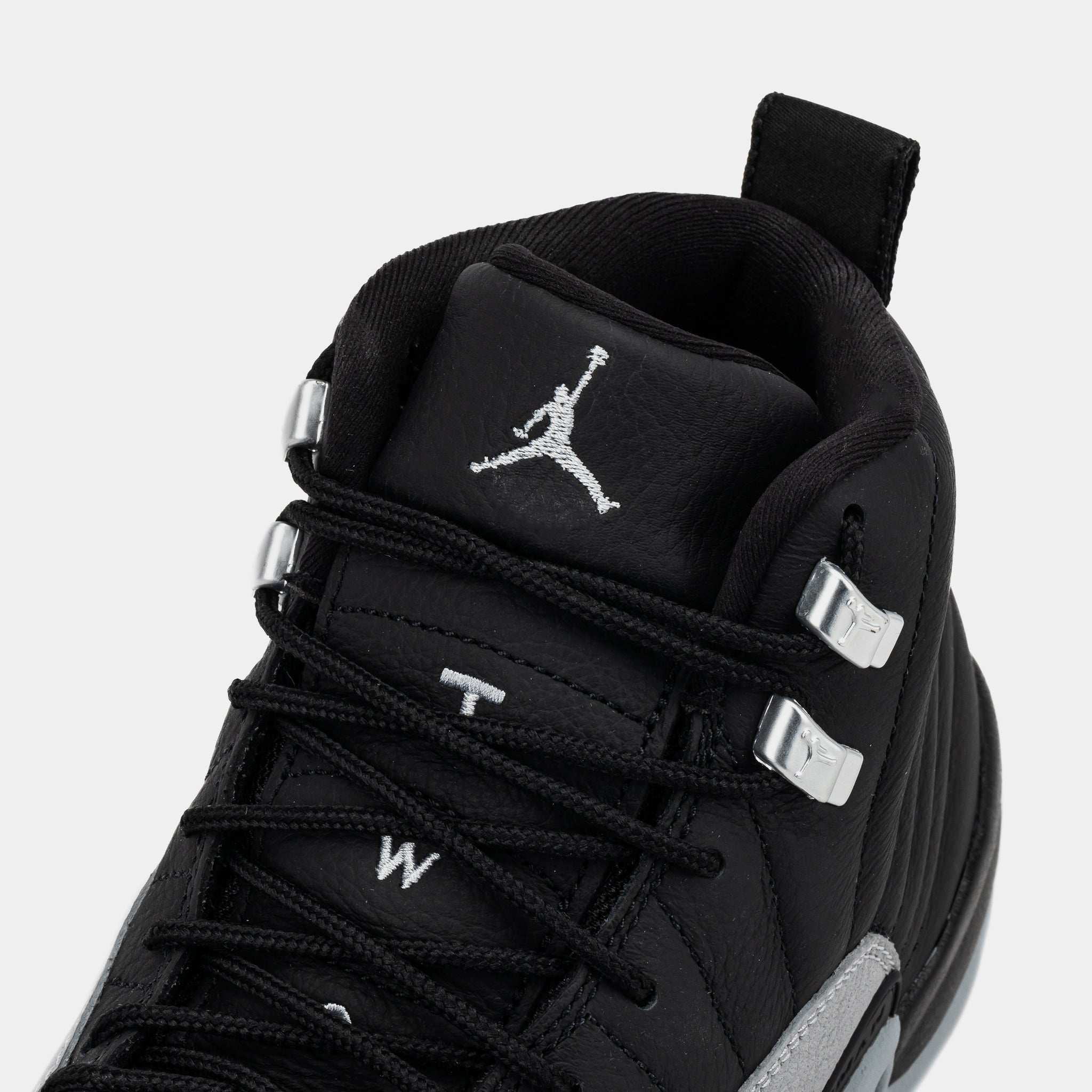 Jordan Air Jordan 12 Retro Black and Wolf Grey Mens Lifestyle Shoes Black Wo CT8013 010 Shoe Palace