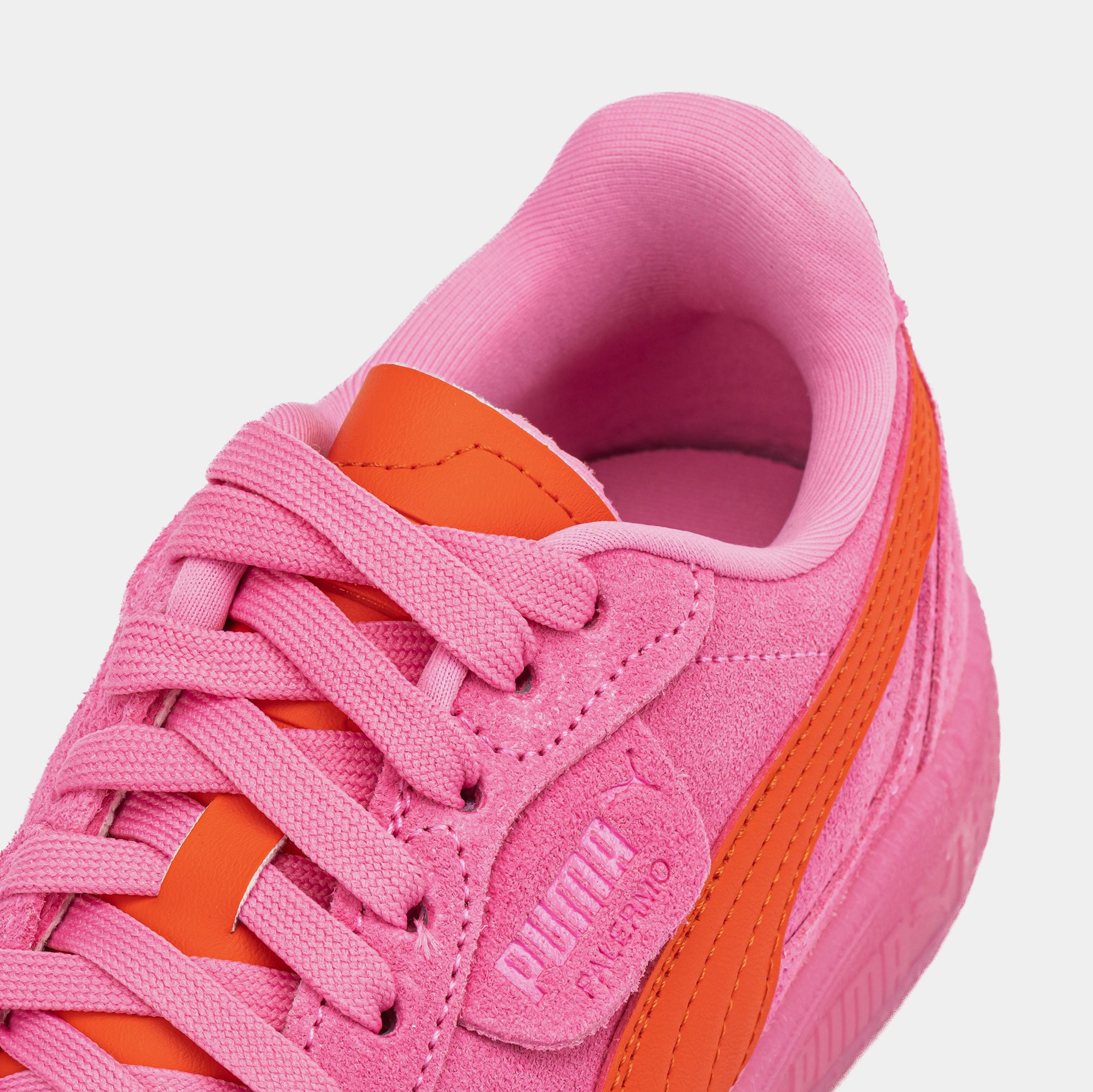 Womens pink puma sneakers fashion