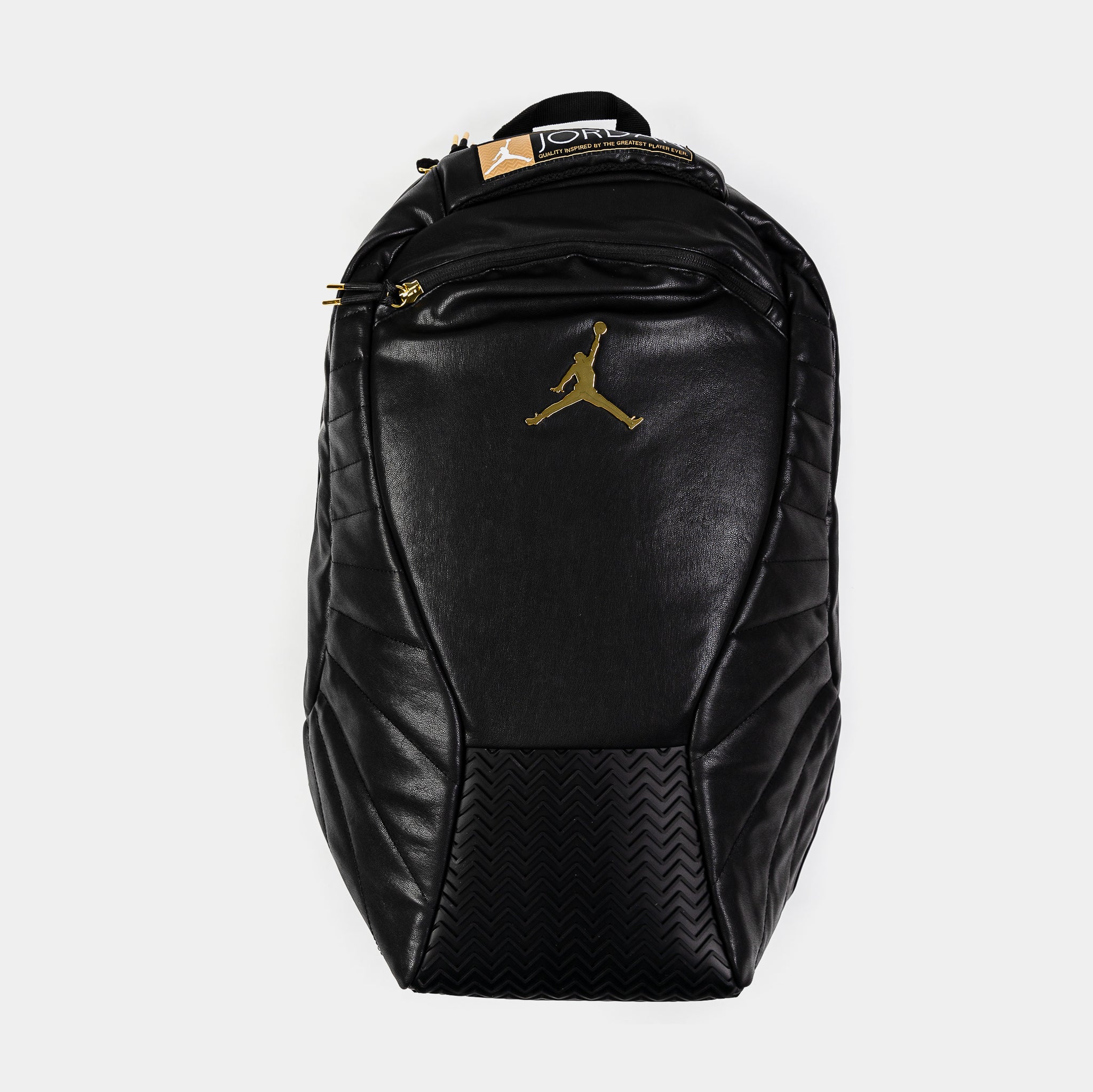 Air Jordan 12 Retro Mens Backpack Black Gold