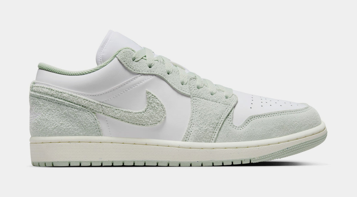 Jordan Air Jordan 1 Low SE Mens Lifestyle Shoes White Seafoam Sail ...