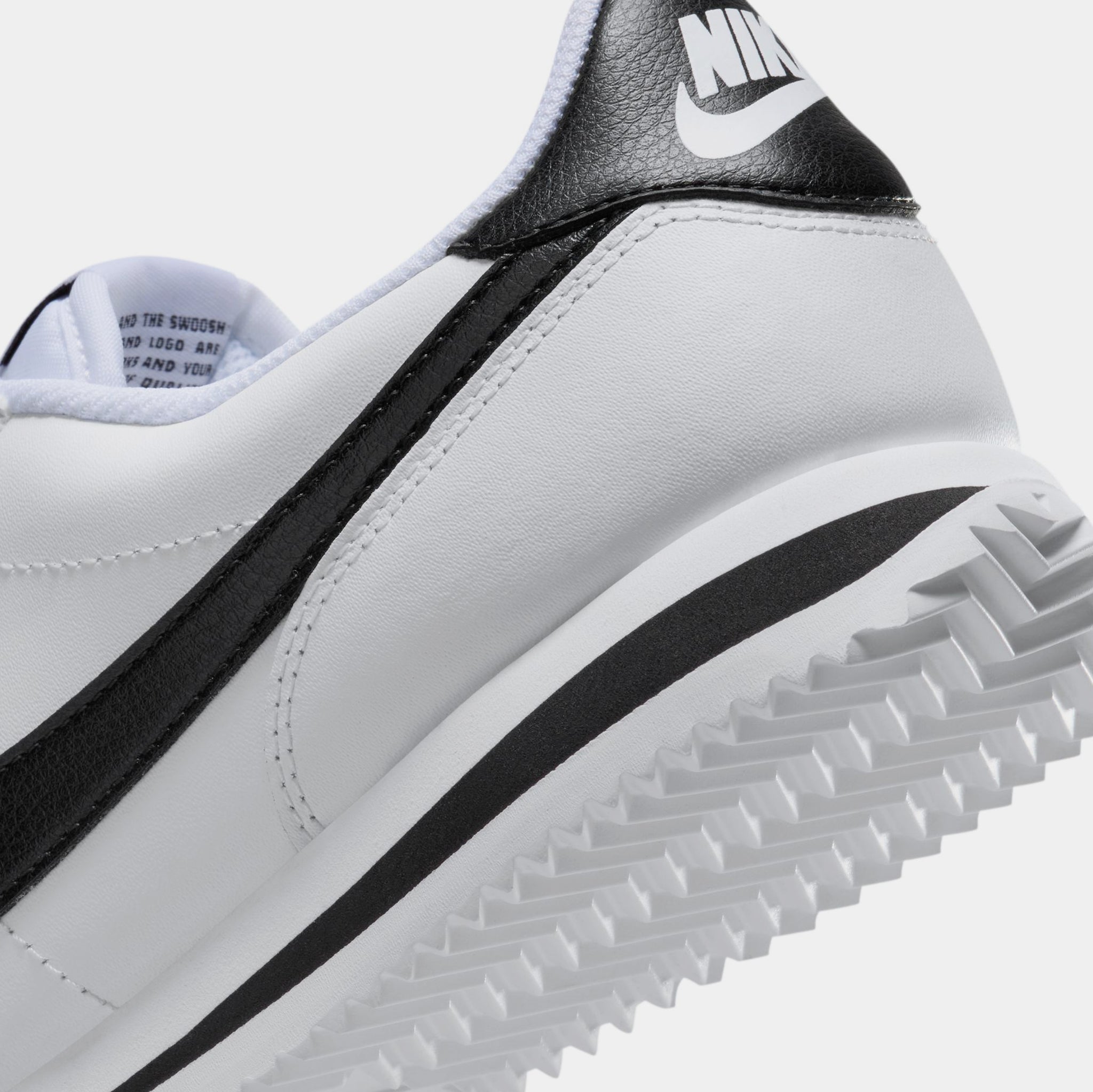 Fashion nike cortez womens black leather