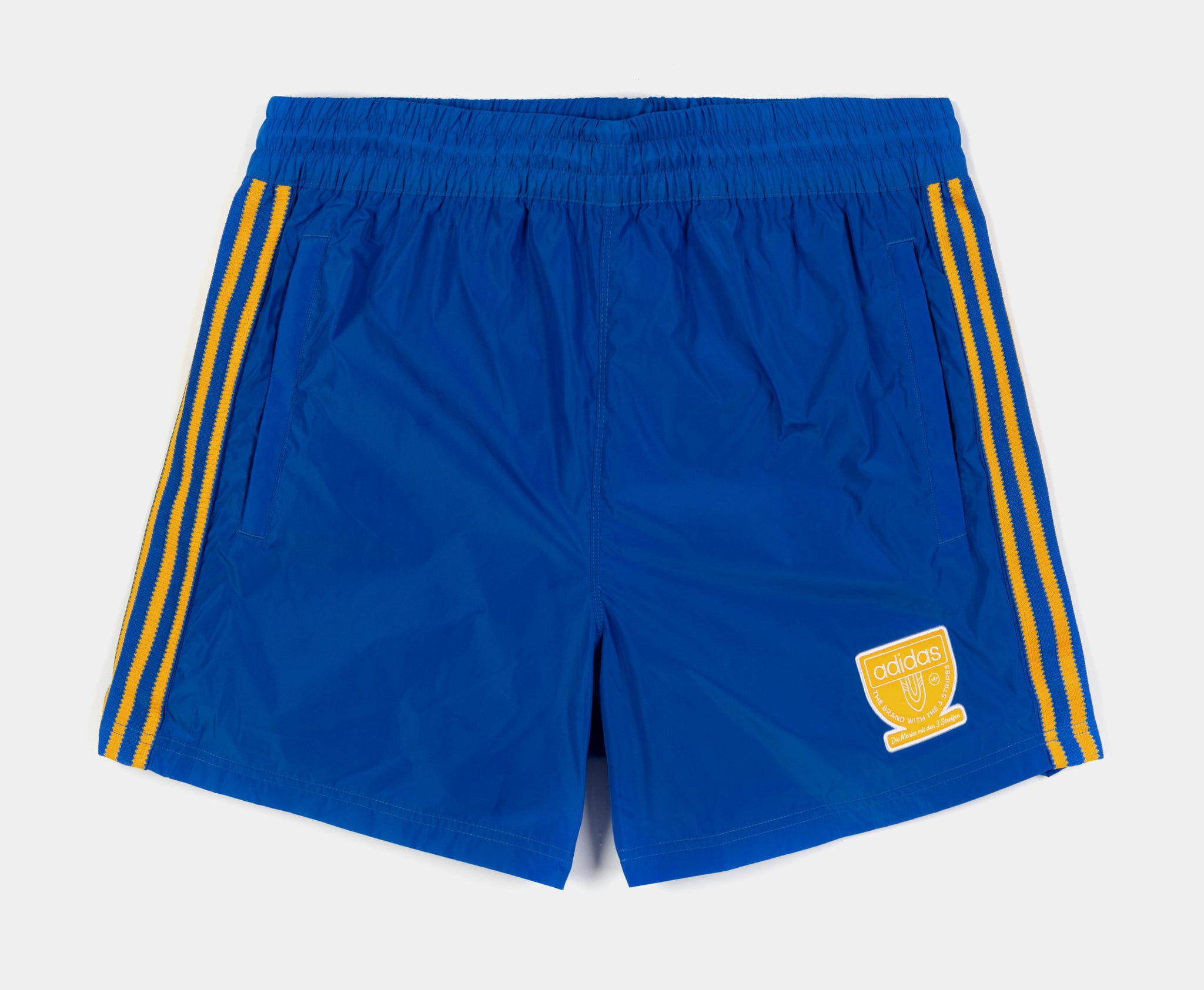 Adidas originals shops football shorts yellow