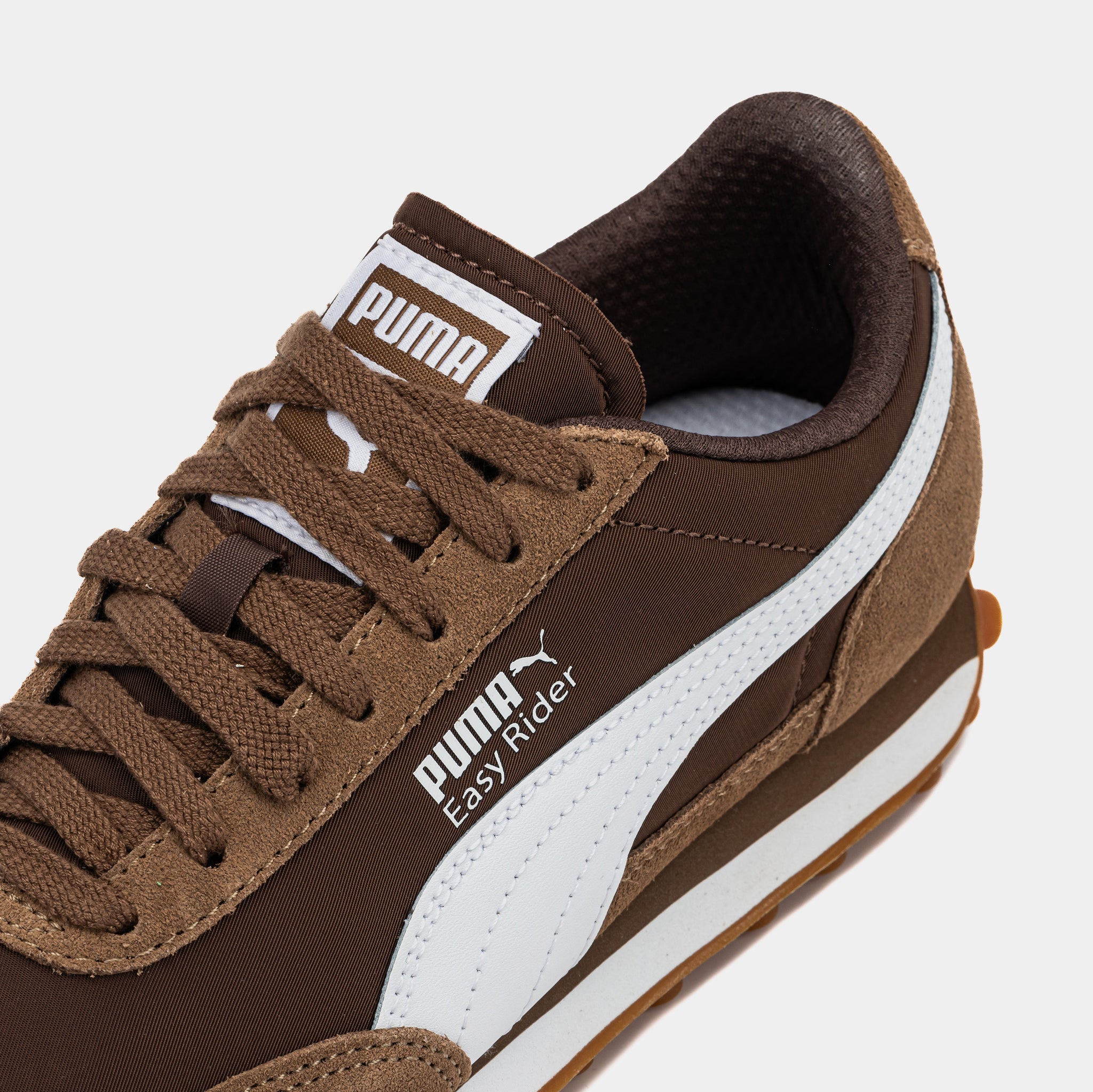 Puma Women s Easy Rider Sneaker Haute Coffee White Espresso Brown 6