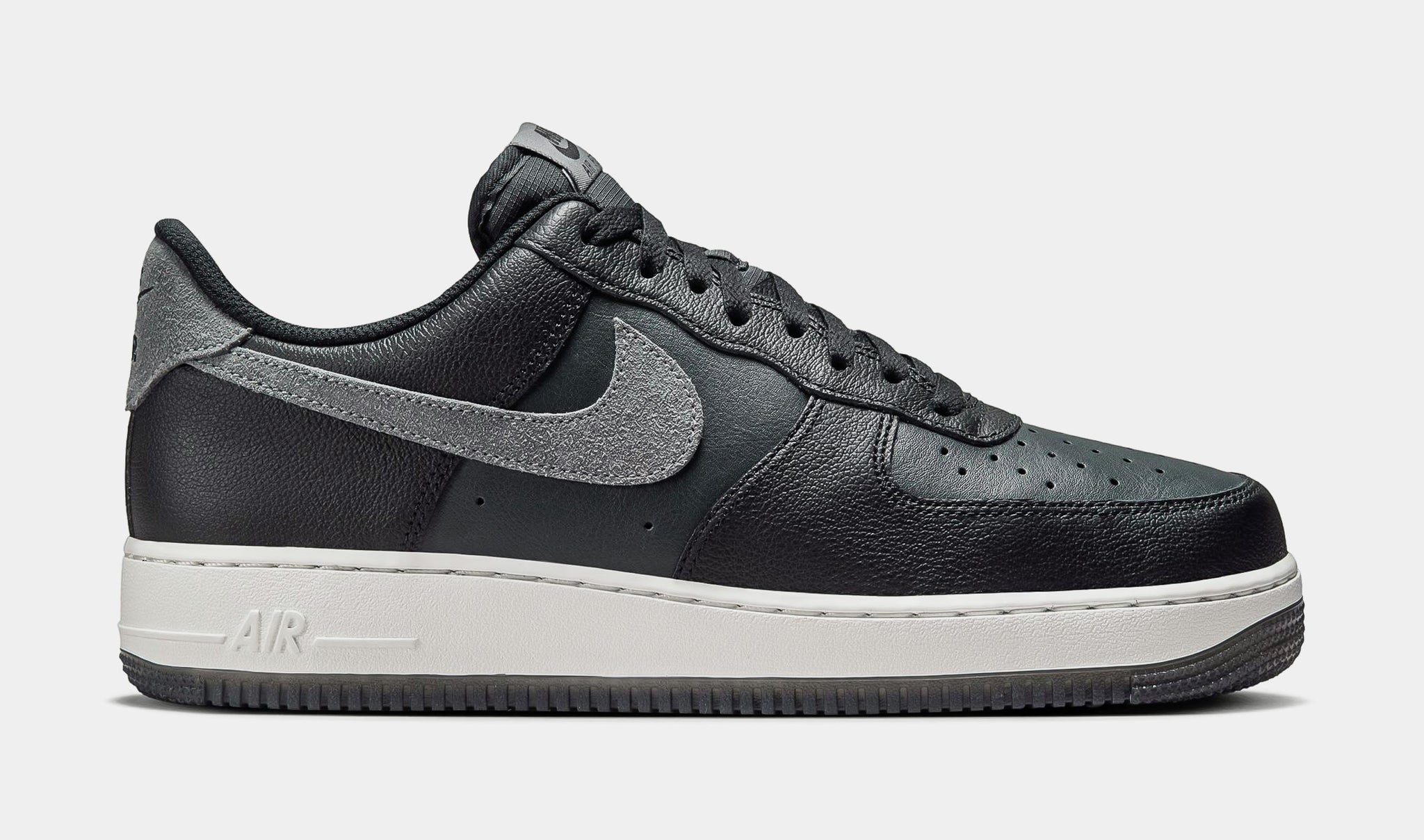 Nike Air Force 1 07 LV8 Smoke Grey Mens Lifestyle Shoes Smoke Grey Black FJ4170 004 Shoe Palace