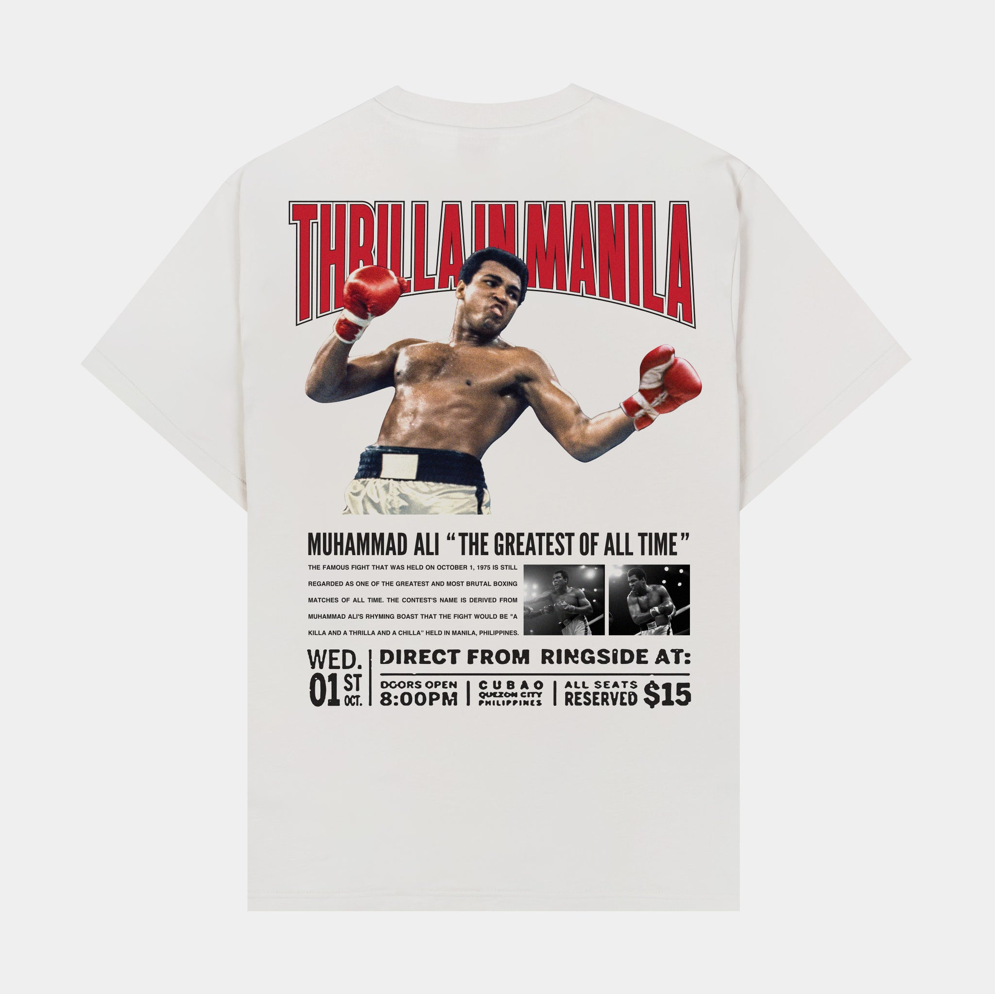 Under Armour Muhammad Ali Thrilla in buy Manilla Raglan T-Shirt Mens 3XL White Red