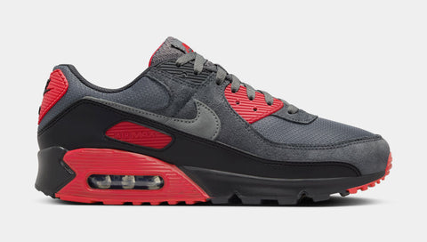 Nike air max 9 essential grey black red shop