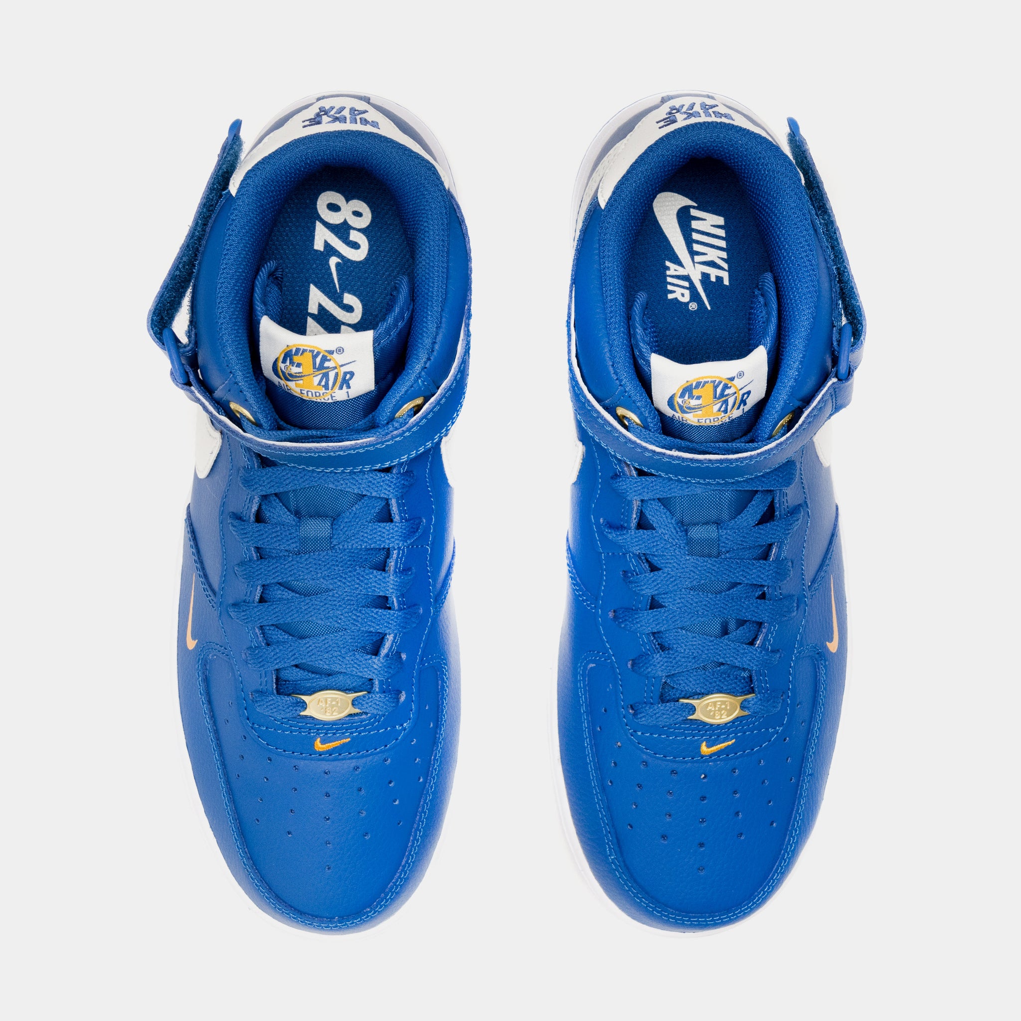 Royal blue air on sale force 1 mid