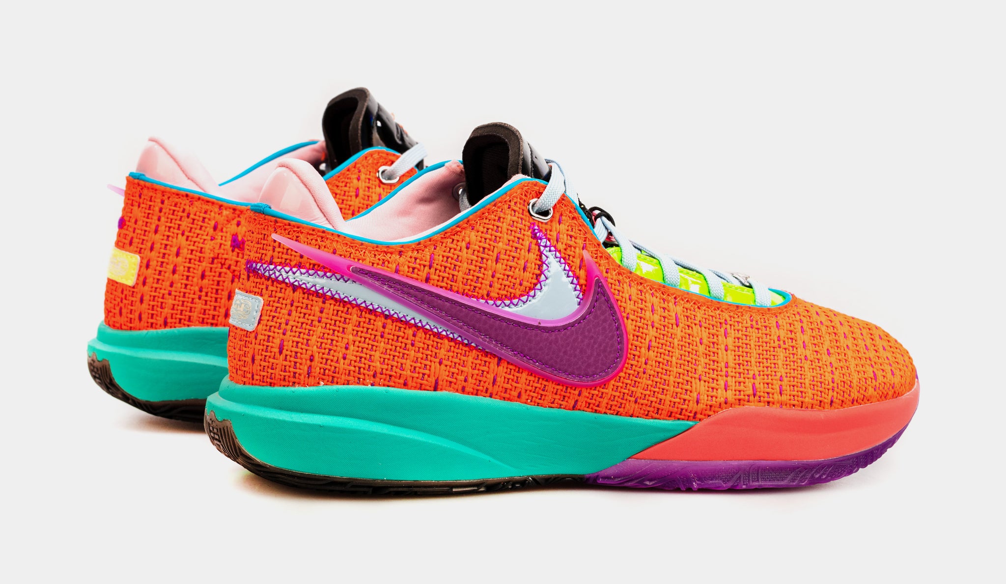 Basket nike 2024 orange fluo