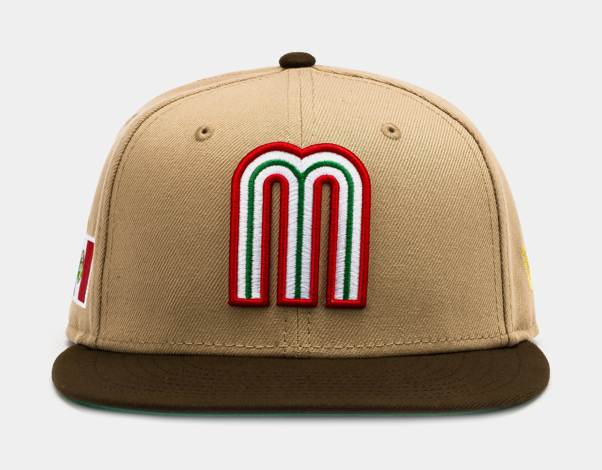 Shoe Palace Exclusive Mexico 59Fifty Fitted Mens Hat (Brown/Green)