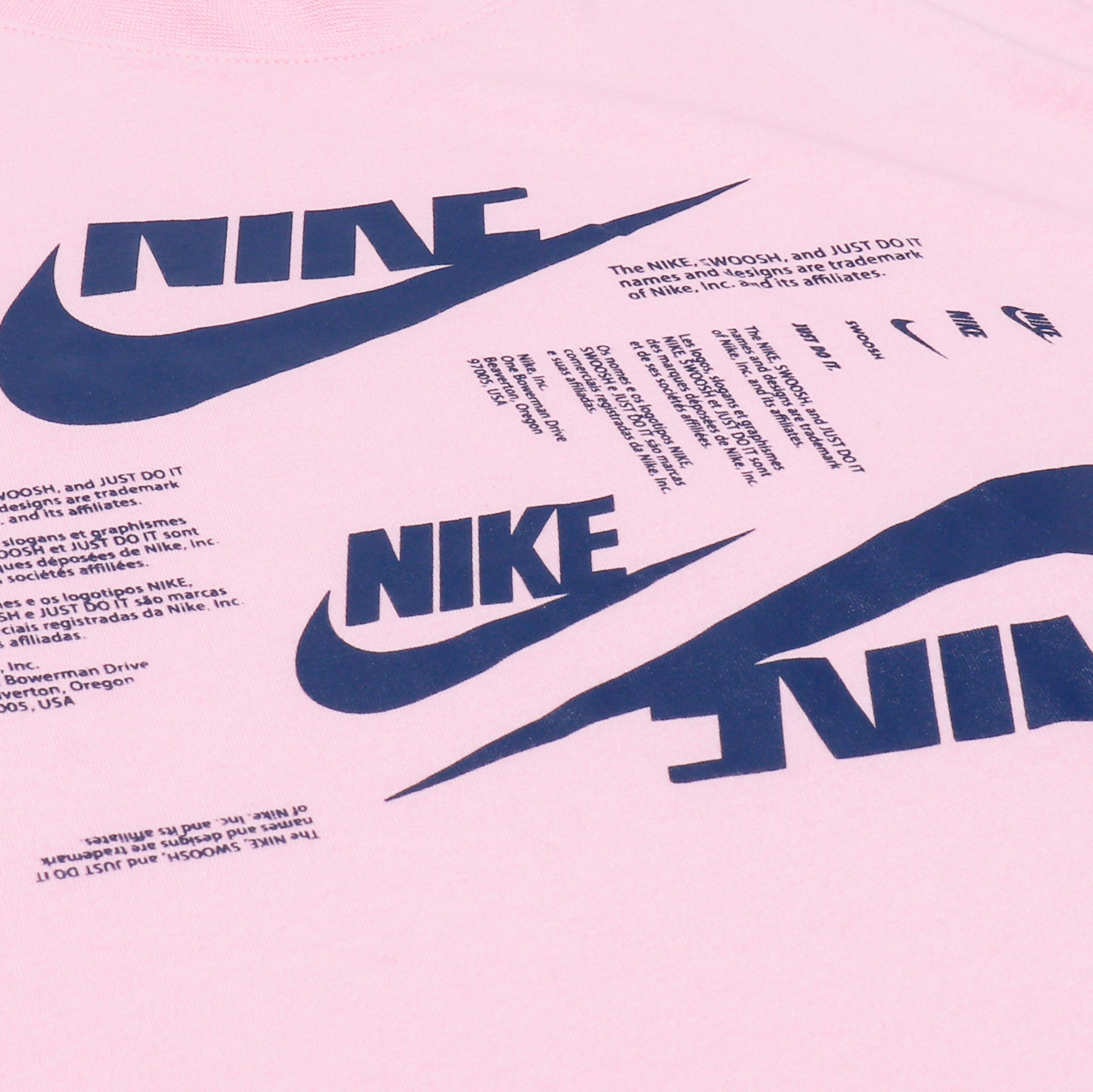 Pink and white nike shirt sale mens