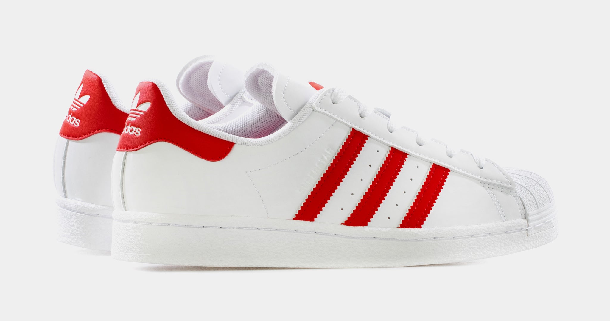 Adidas superstar red grade school store