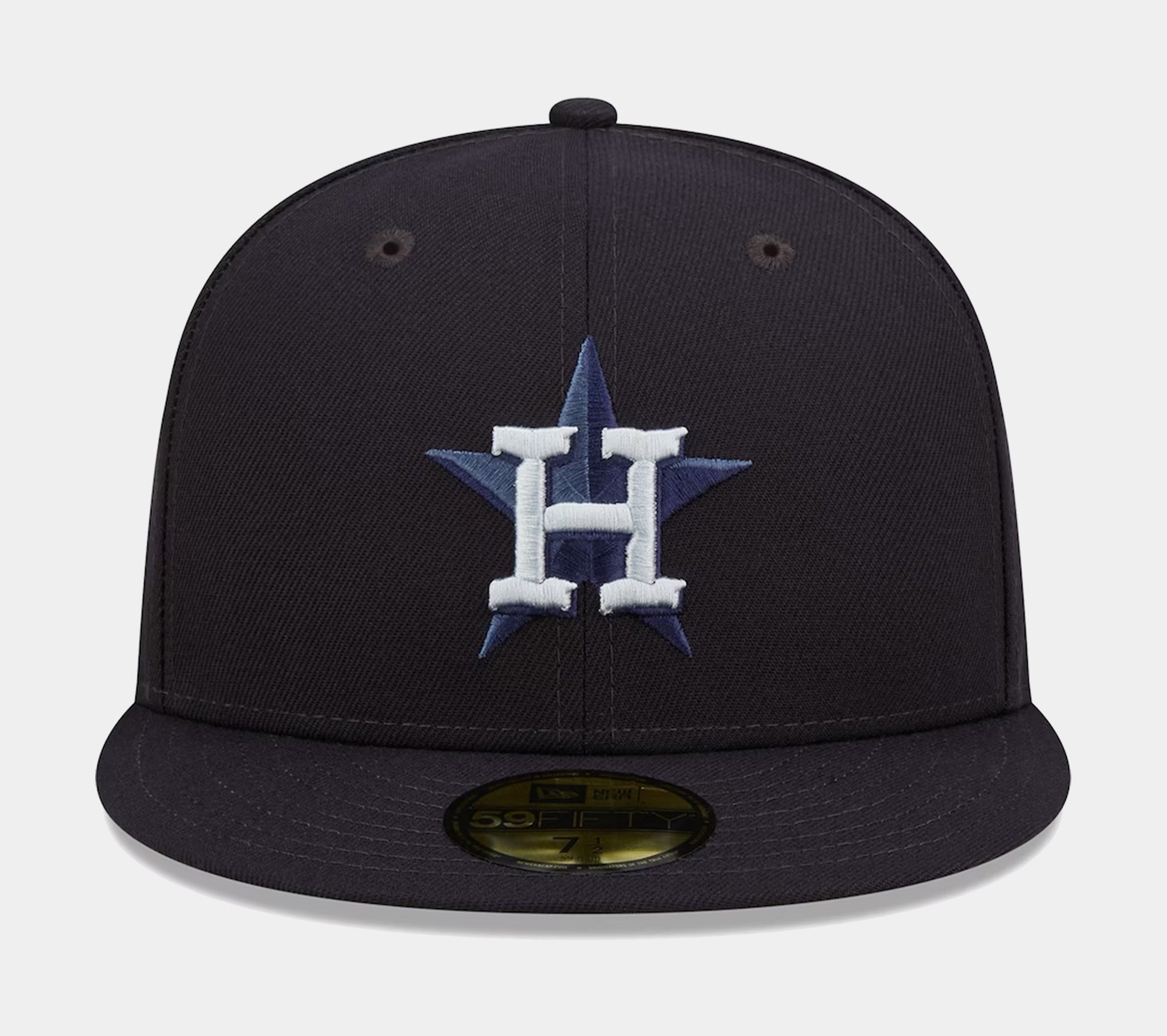 New Era Houston Astros Monocamo 59FIFTY Mens Fitted Hat (Navy)