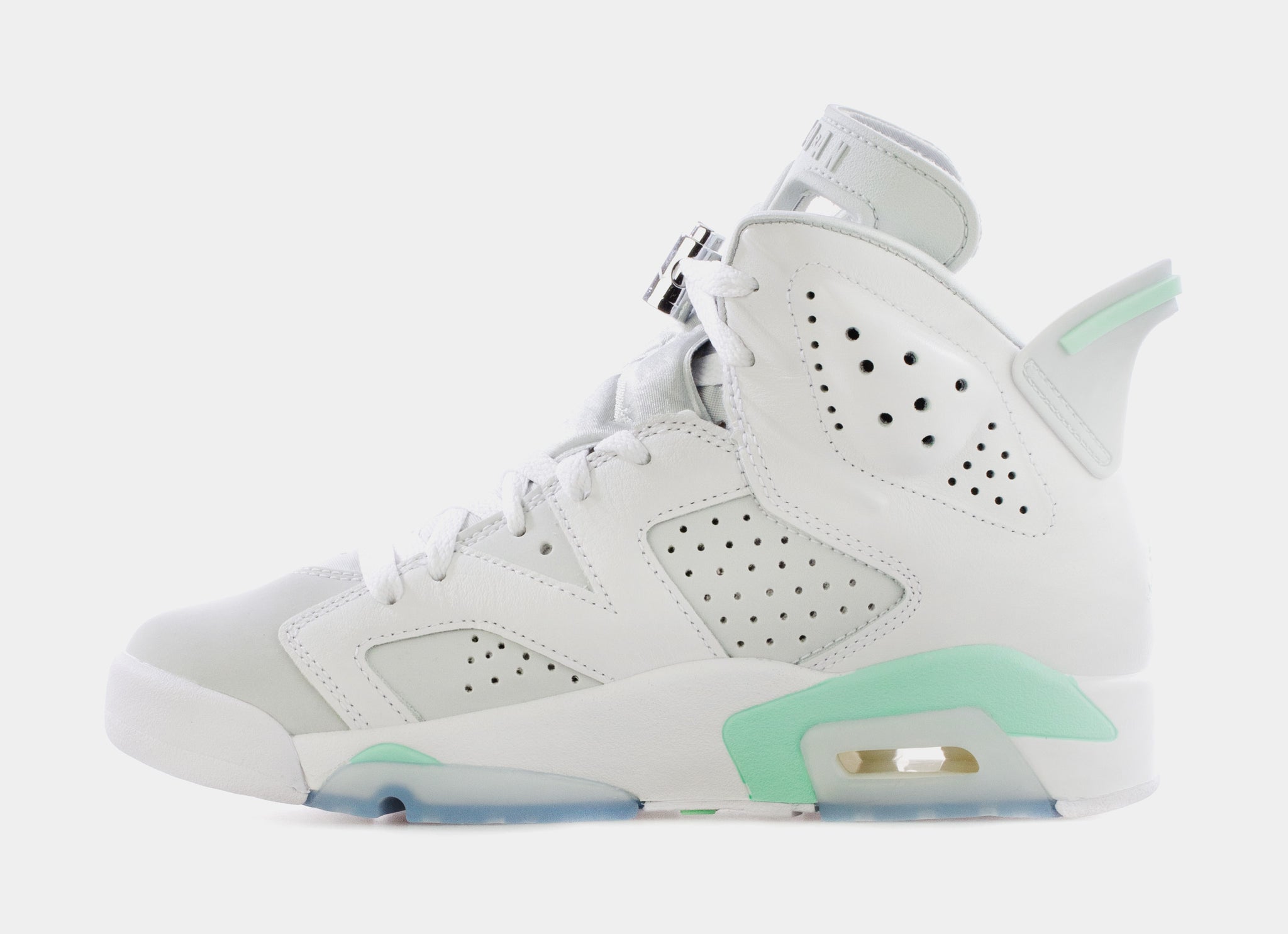 Jordan Air Jordan 6 Mint Foam Womens Lifestyle Shoes White Mint