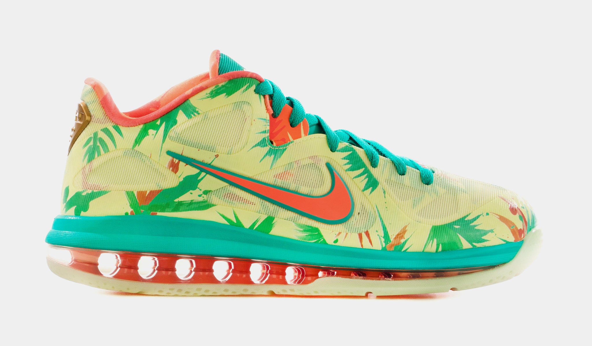 LeBron 9 Low LeBronold Palmer Mens Basketball Shoes (Green/Multi)