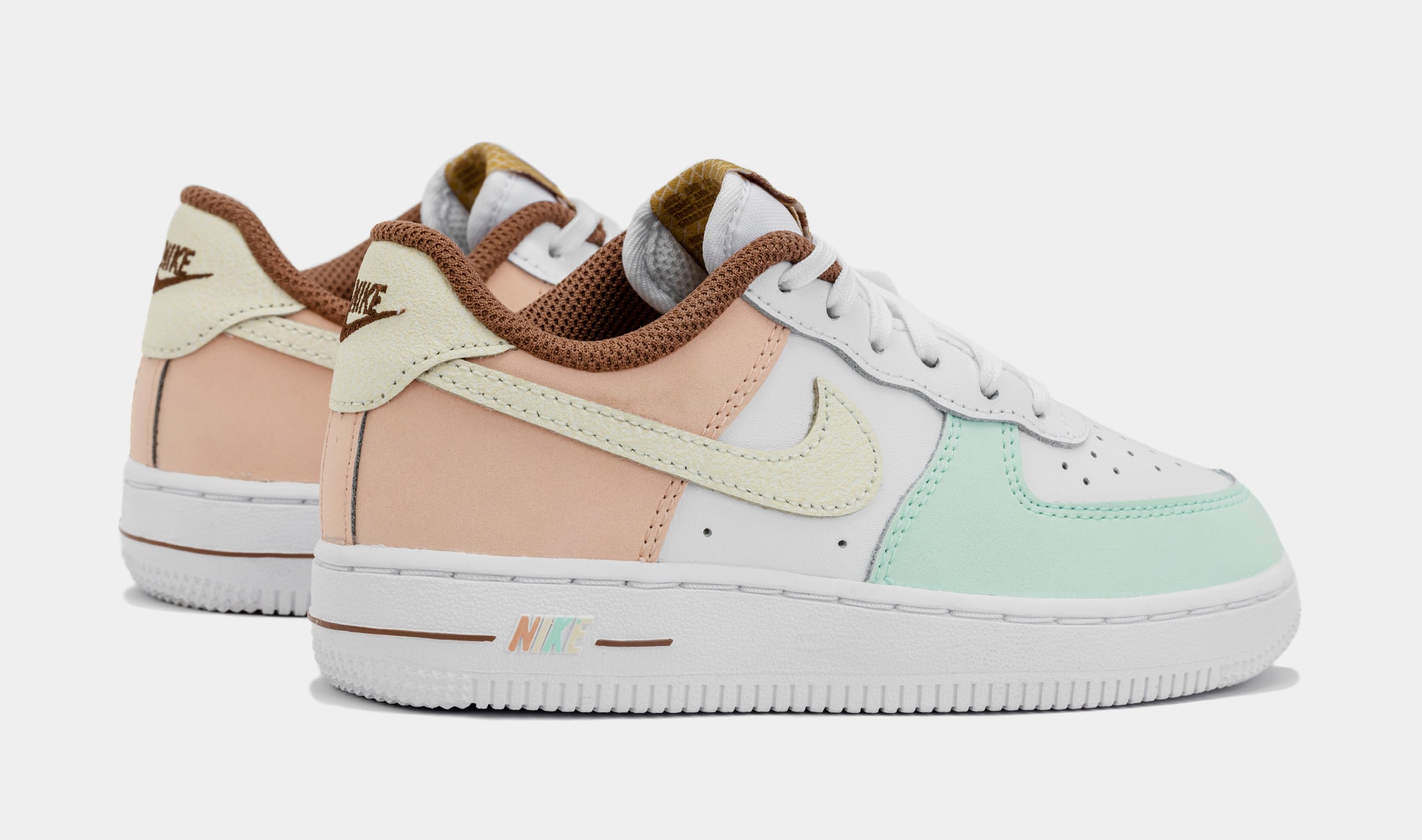 Nike Air Force 1 LV8 Prechool Lifestyle Shoes White Pink DX3728