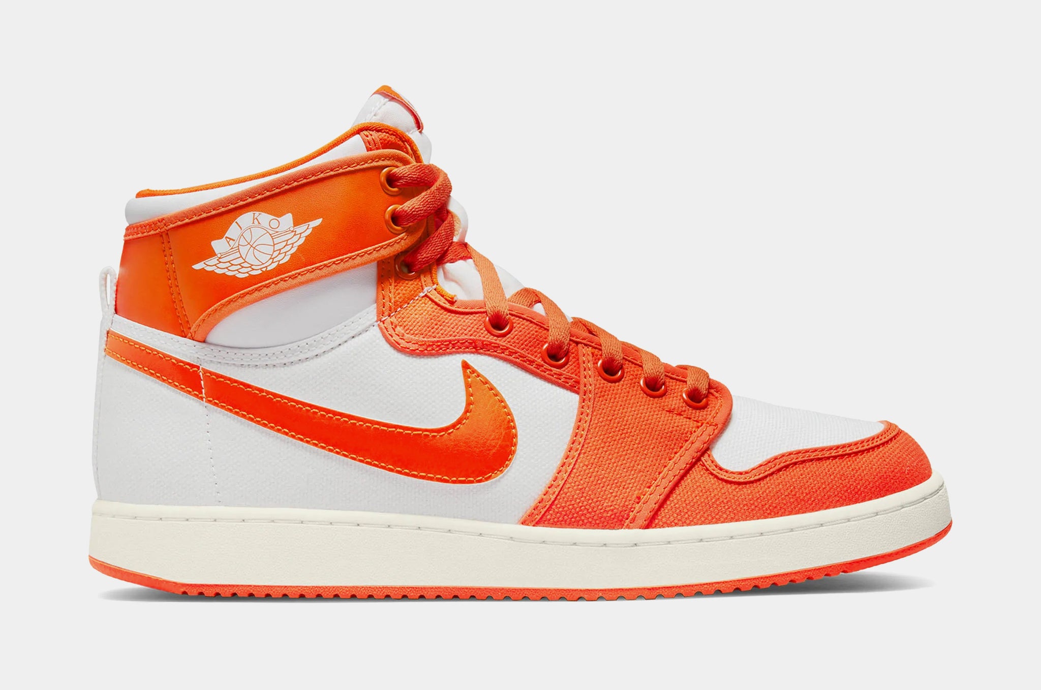 Jordan Air Jordan 1 KO Rush Orange Mens Lifestyle Shoes White