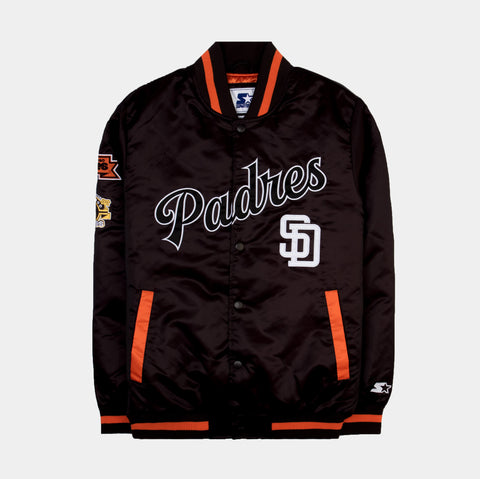 STARTER San Diego Padres Blown Up Logo Jacket LS250561 SDP - Karmaloop