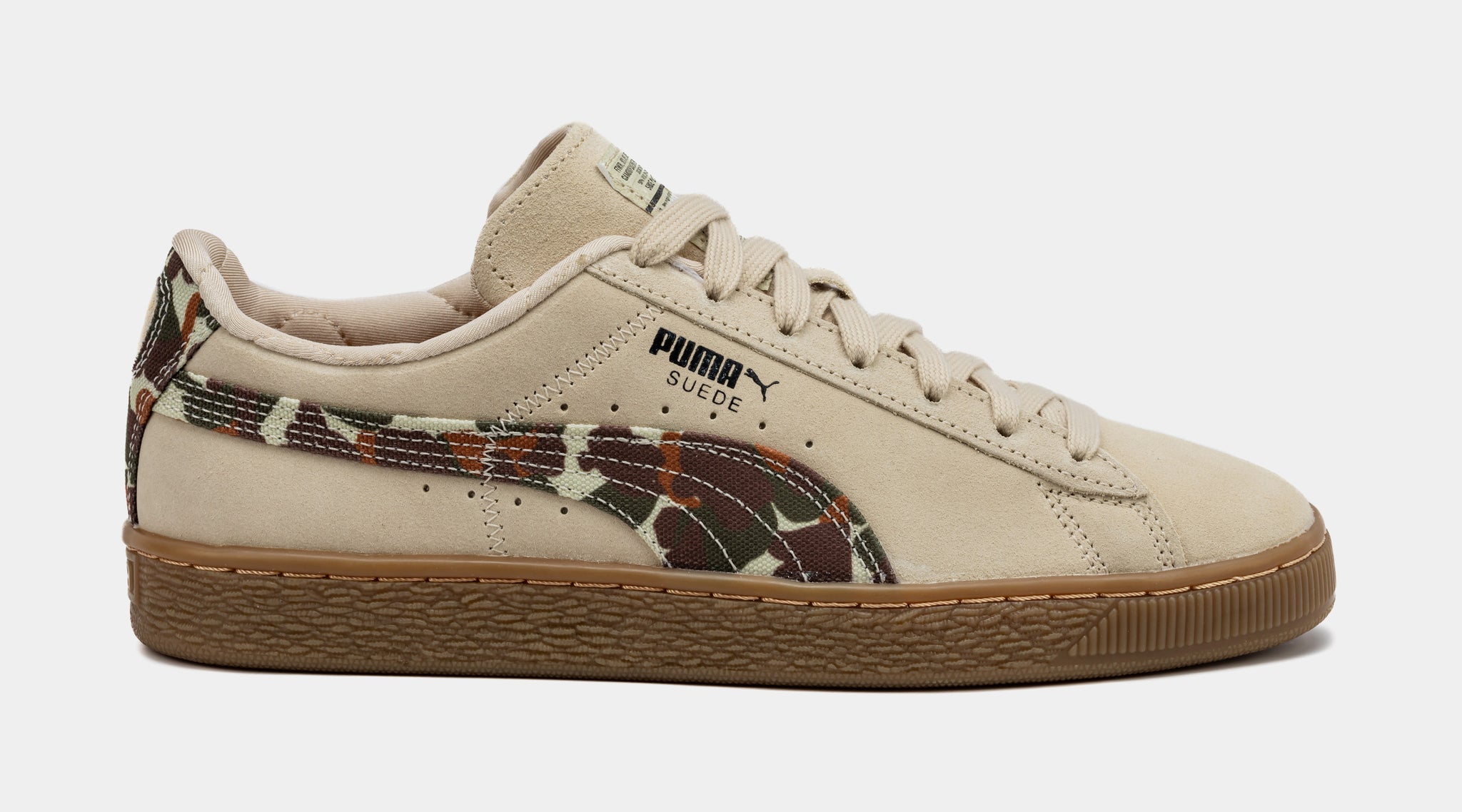 Puma suede beige on sale mens