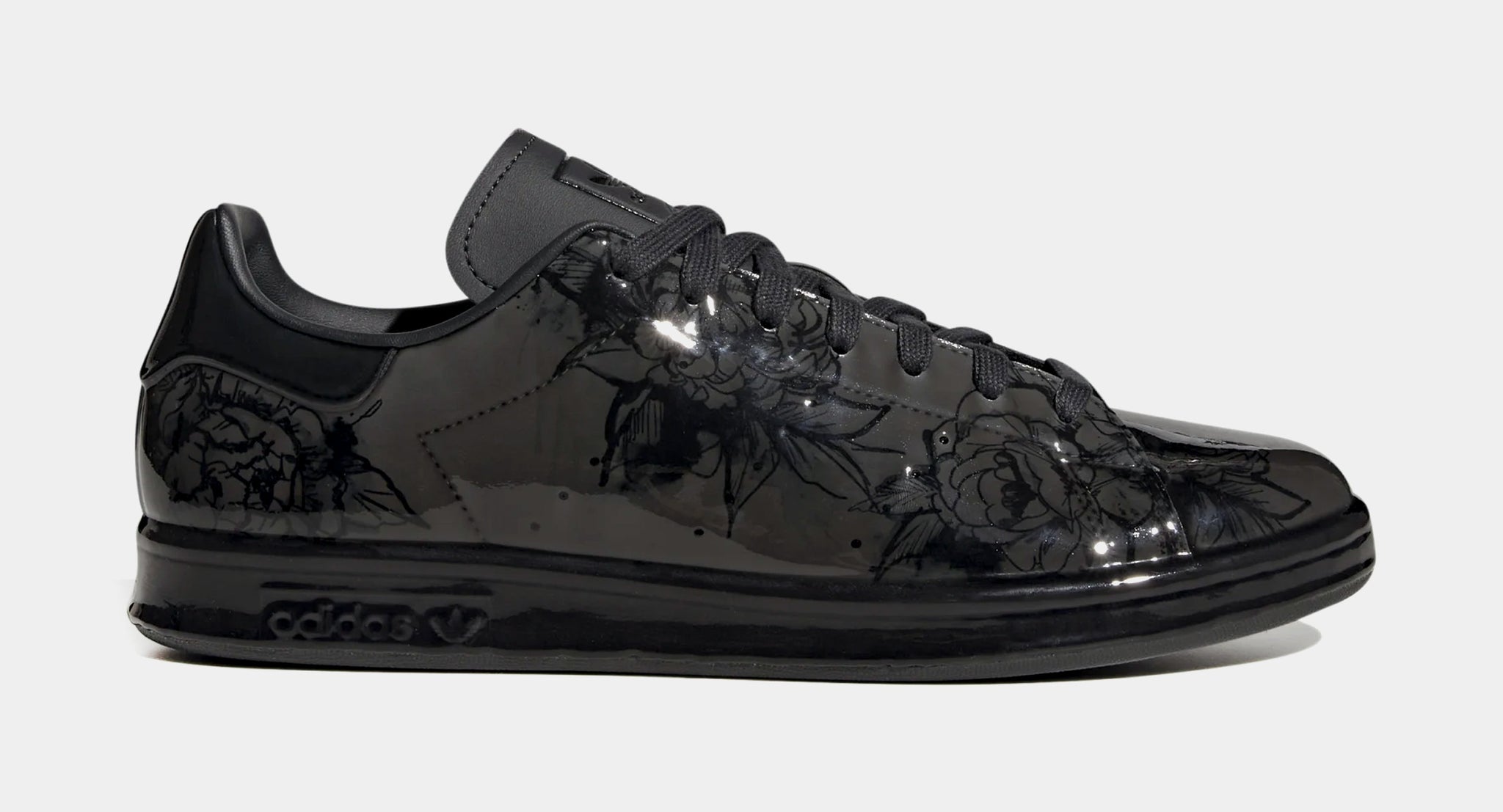 adidas Stan Smith Shoes - Black, Kids' Lifestyle