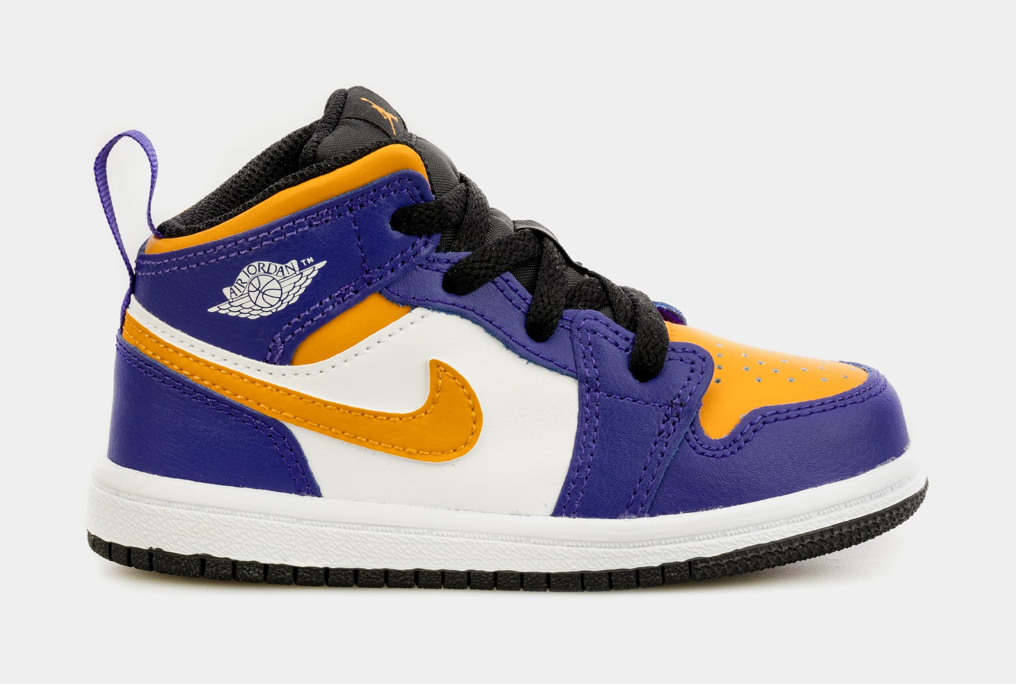 Jordan Jordan 1 Mid Infant Toddler Lifestyle Shoes Purple