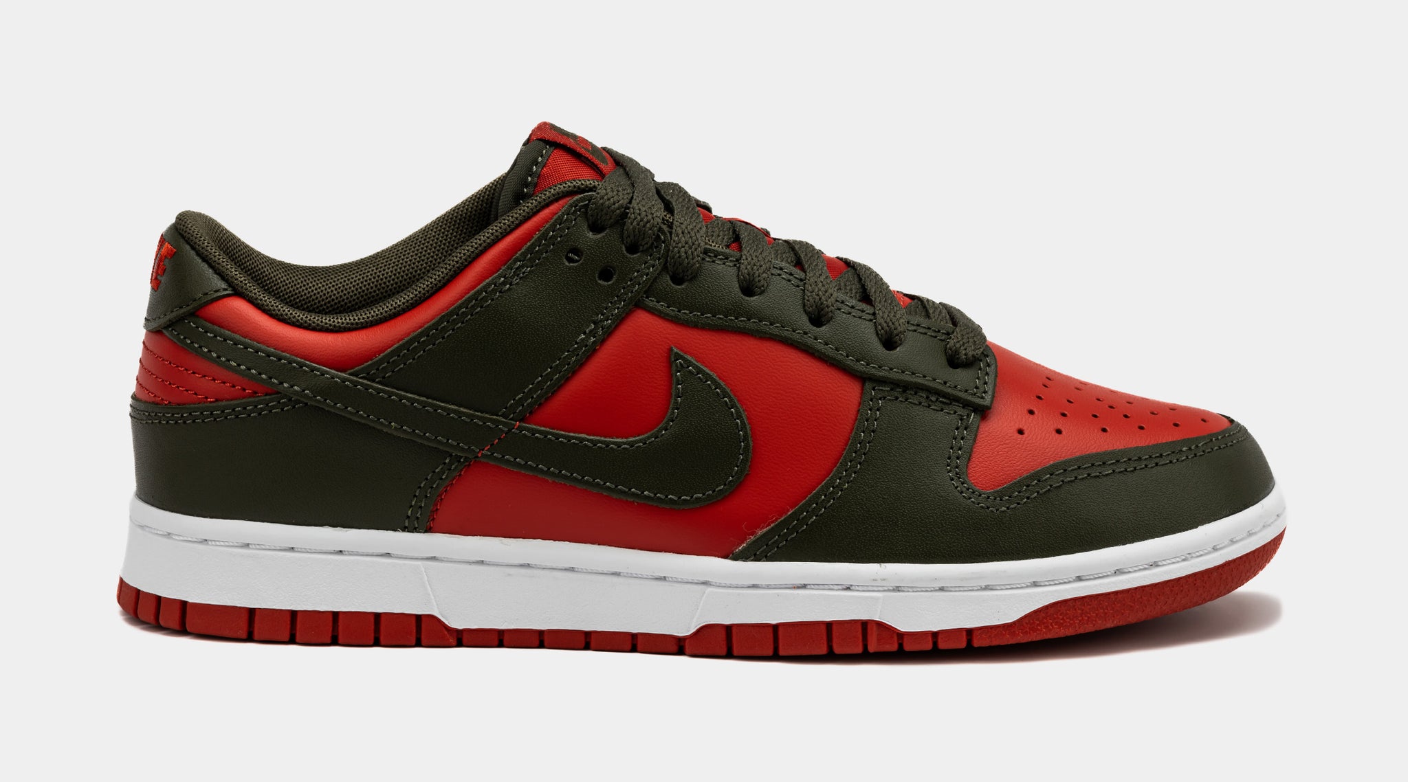 Nike Dunk Low Mystic Red Mens Lifestyle Shoes Mystic Red Cargo Khaki White  DV0833-600 – Shoe Palace