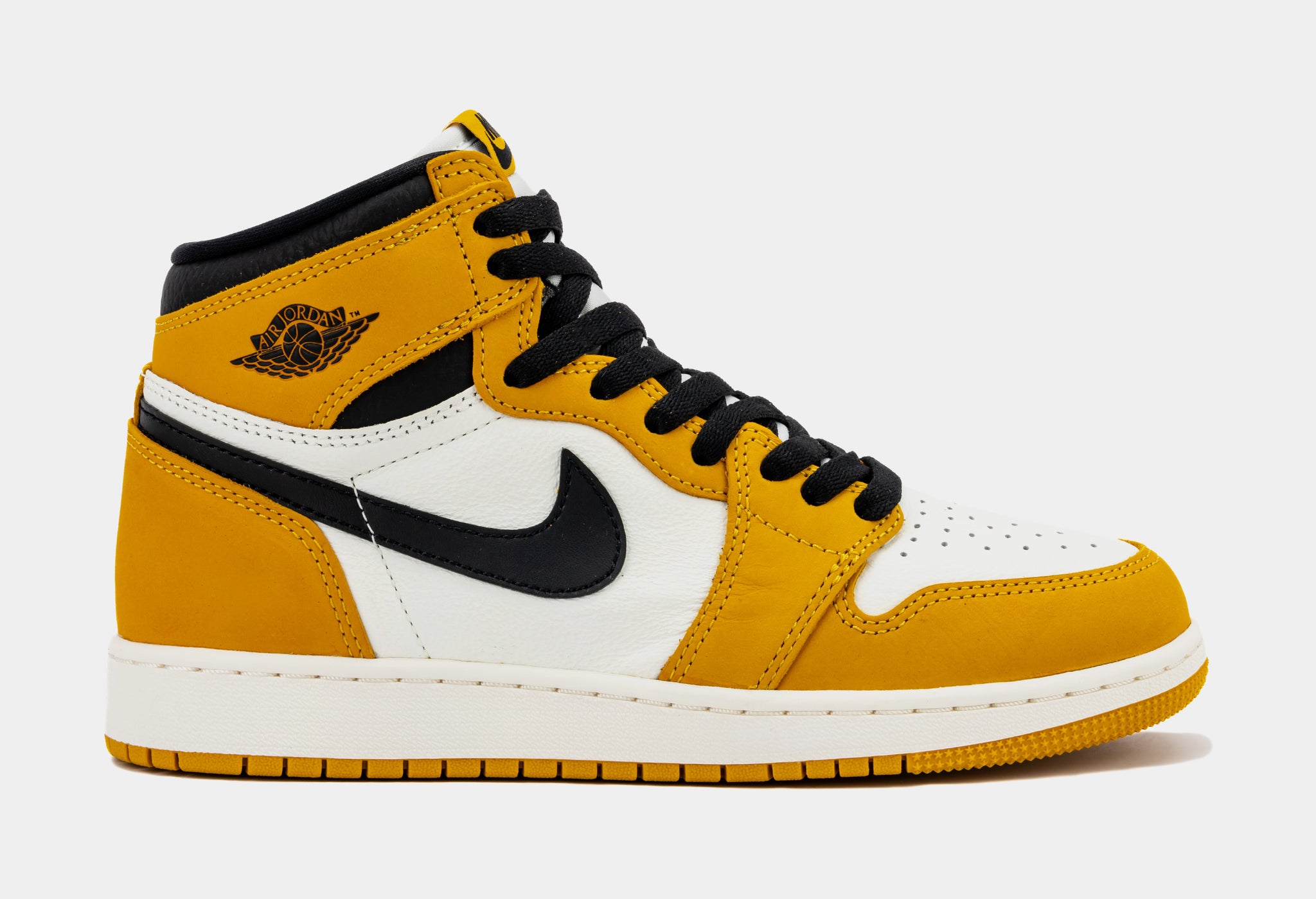 Yellow jordan 1 sales grade school