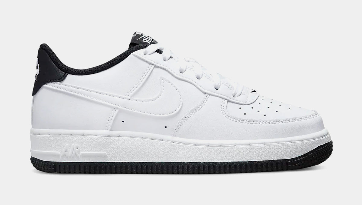 Nike Air Force 1 Grade School Lifestyle Shoes White Black DV1331-100 ...