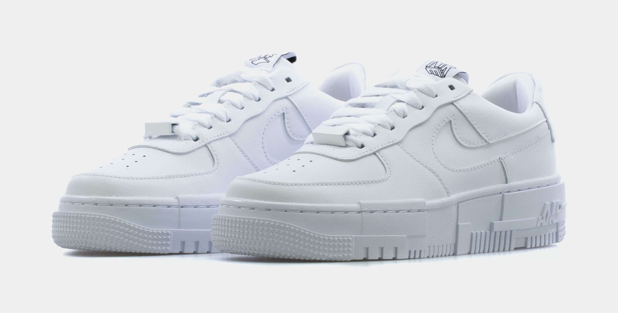 Nike Air Force 1 Pixel Triple White Womens Lifestyle Shoes White