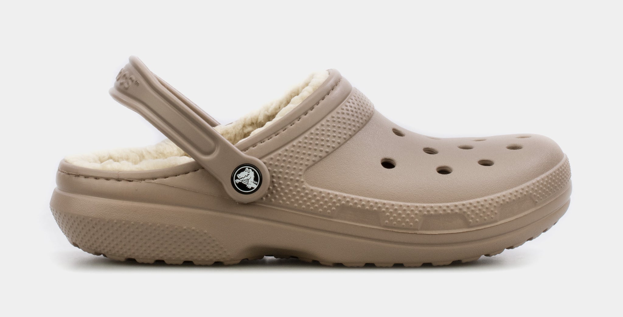 Mens store fuzzy crocs