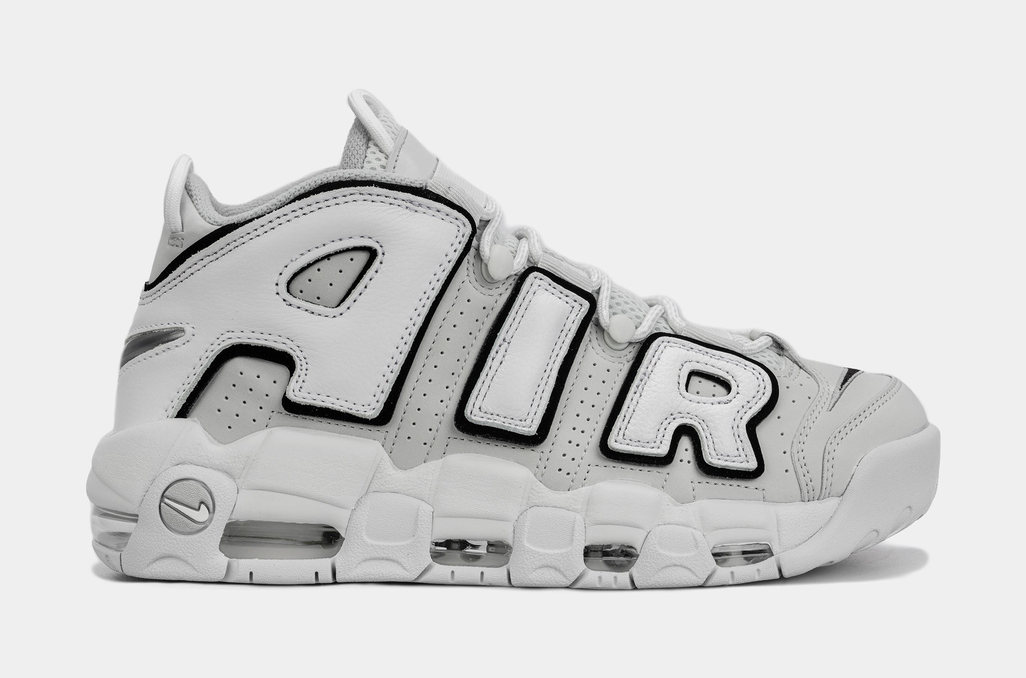 Nike Air More Uptempo Photon Dust Mens Lifestyle Shoes White Grey