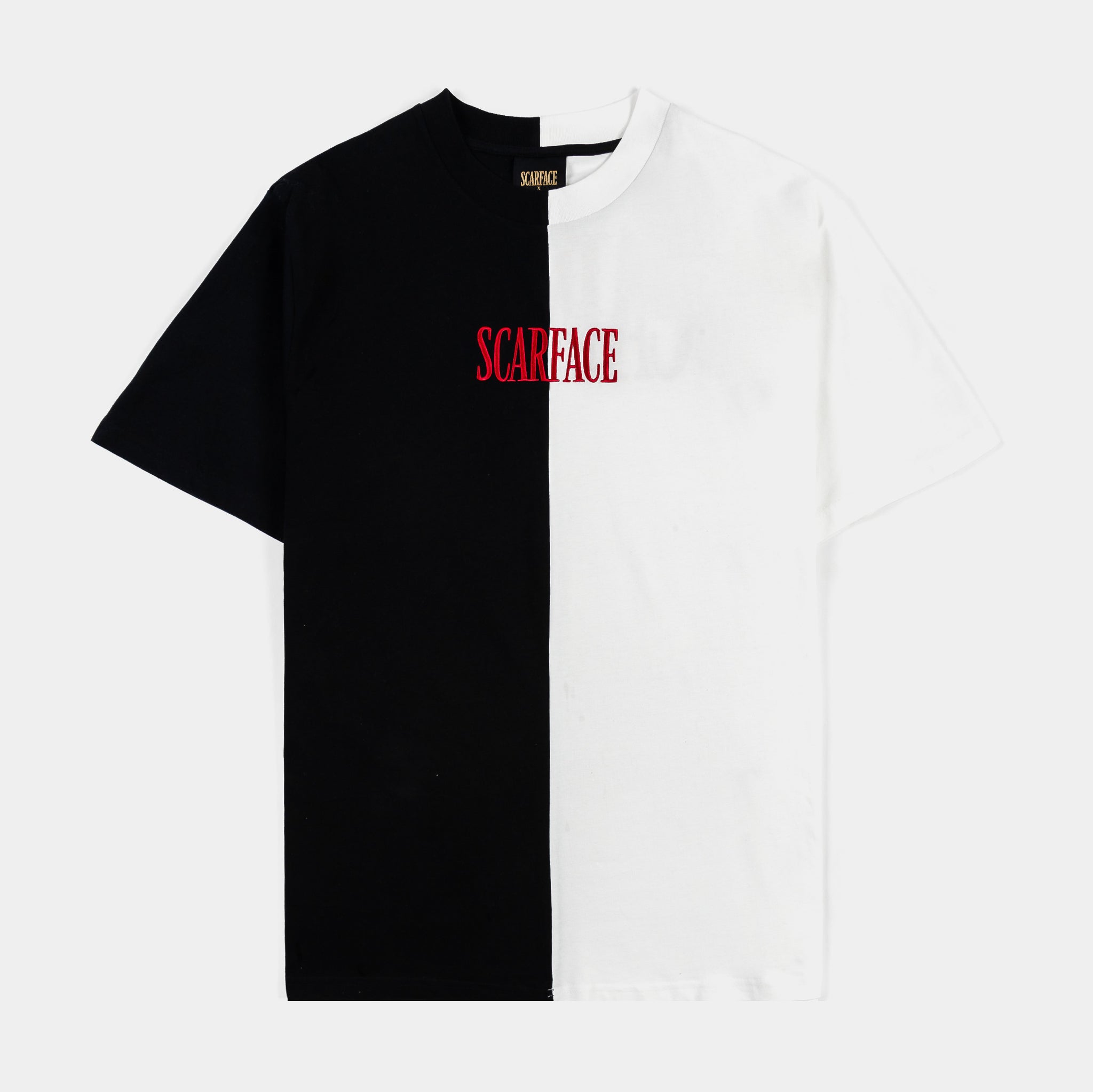 Palace Split T-Shirt Black/White