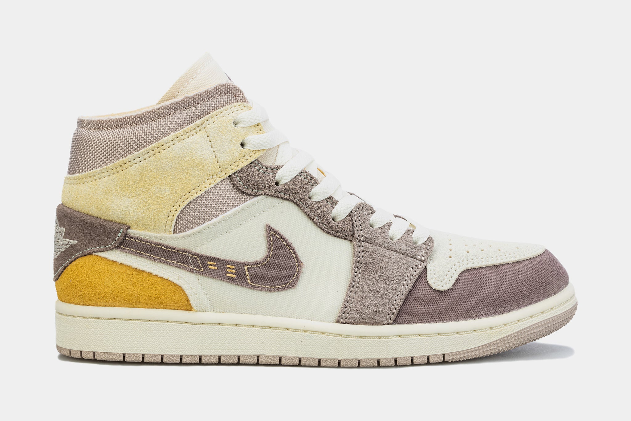 Air jordan discount mid grey tan