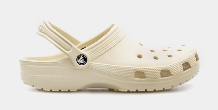Crocs Classic Lined Clog Mens Sandals White Grey 203591-10M – Shoe