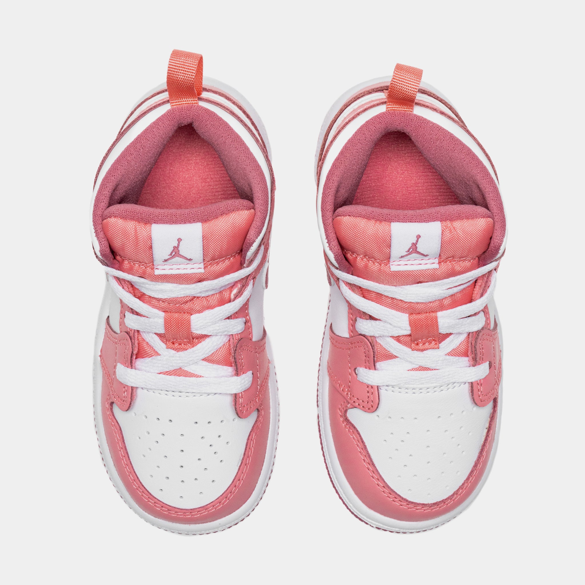 White and hotsell pink jordan 1