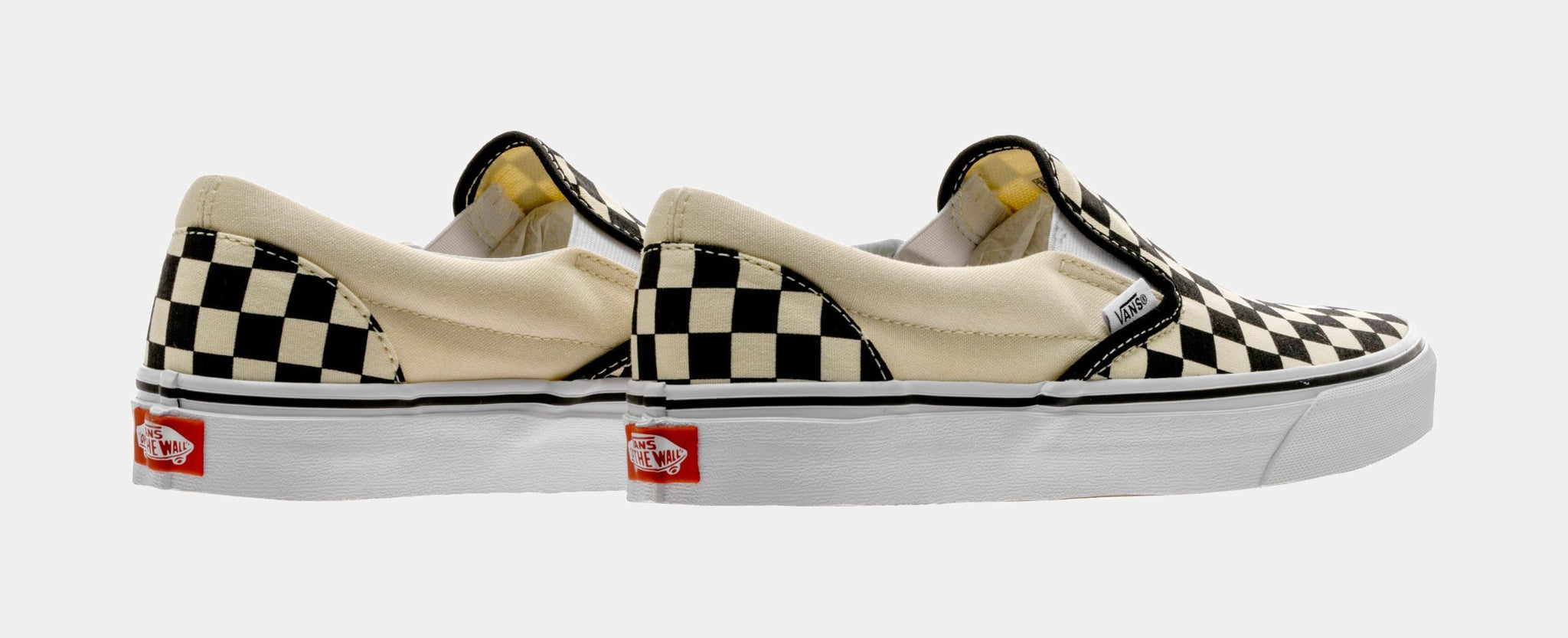 Mens slip on vans hot sale checkerboard